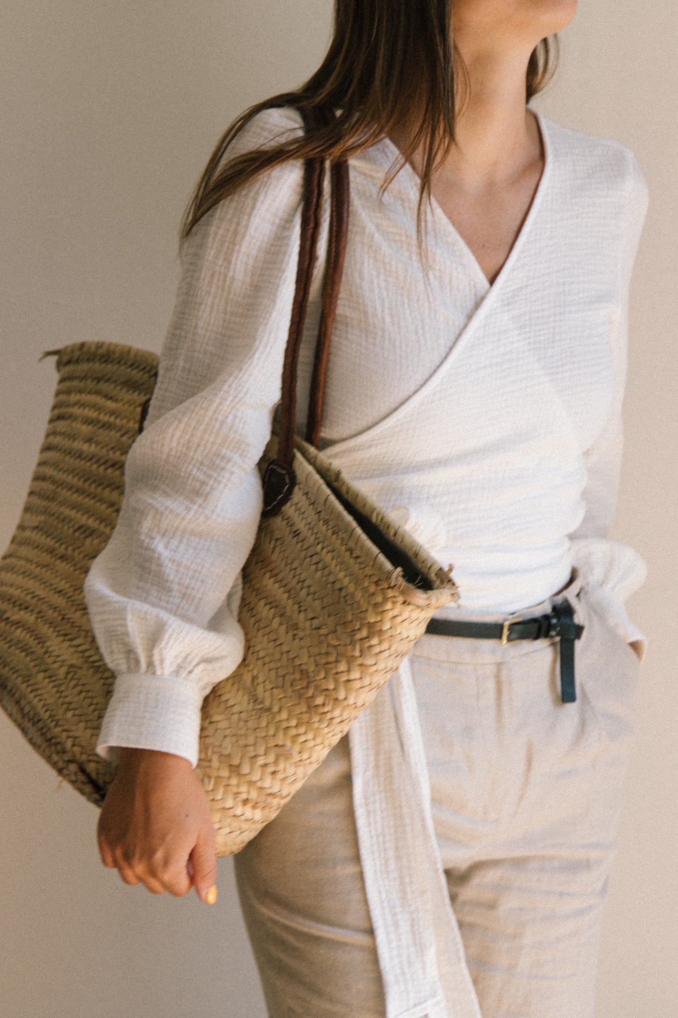 Suki Wrap Blouse