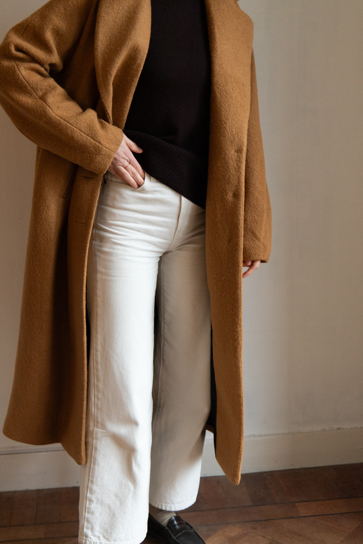 DEIA Wool Coat - Mustard