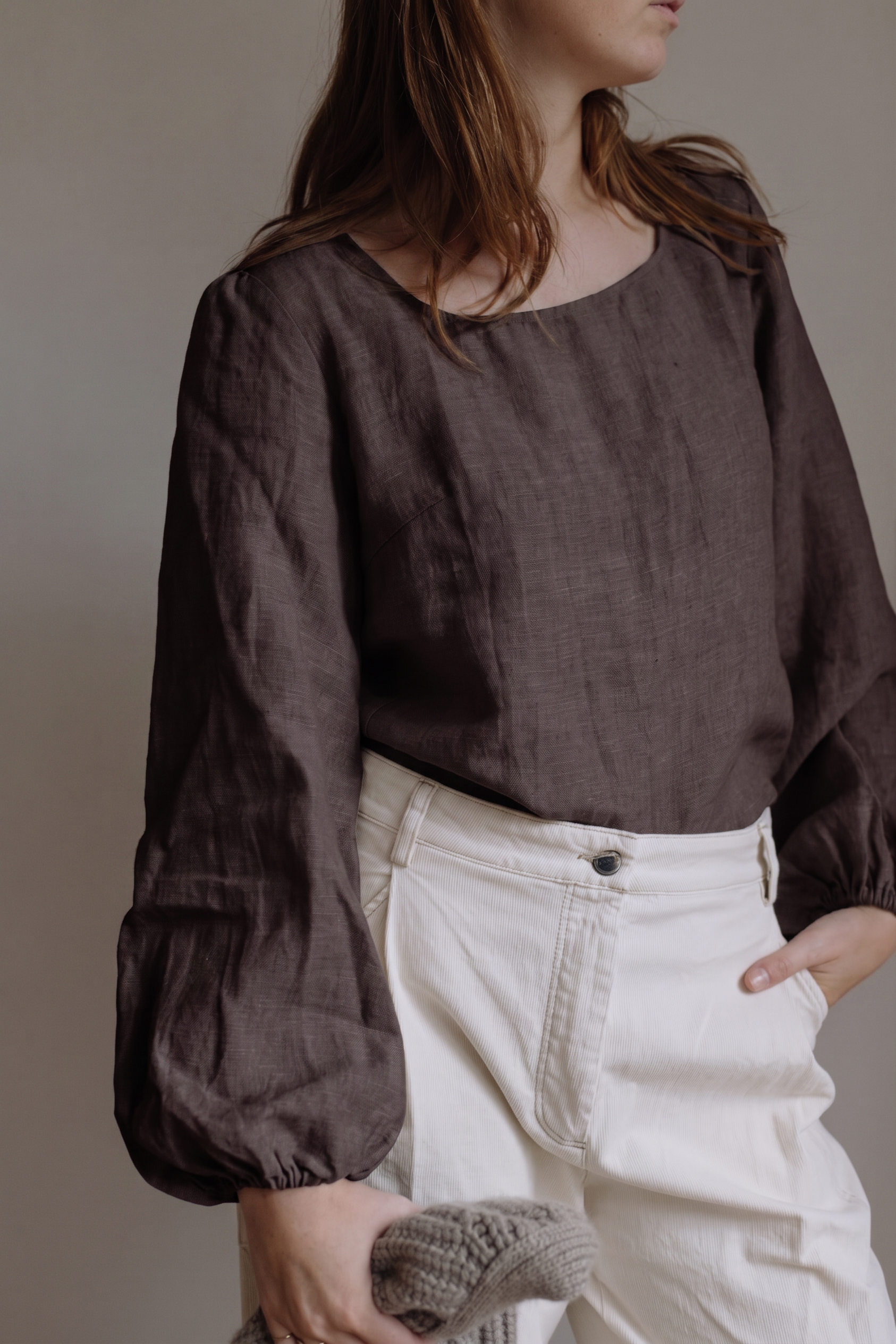 Sigourney Linen Blouse