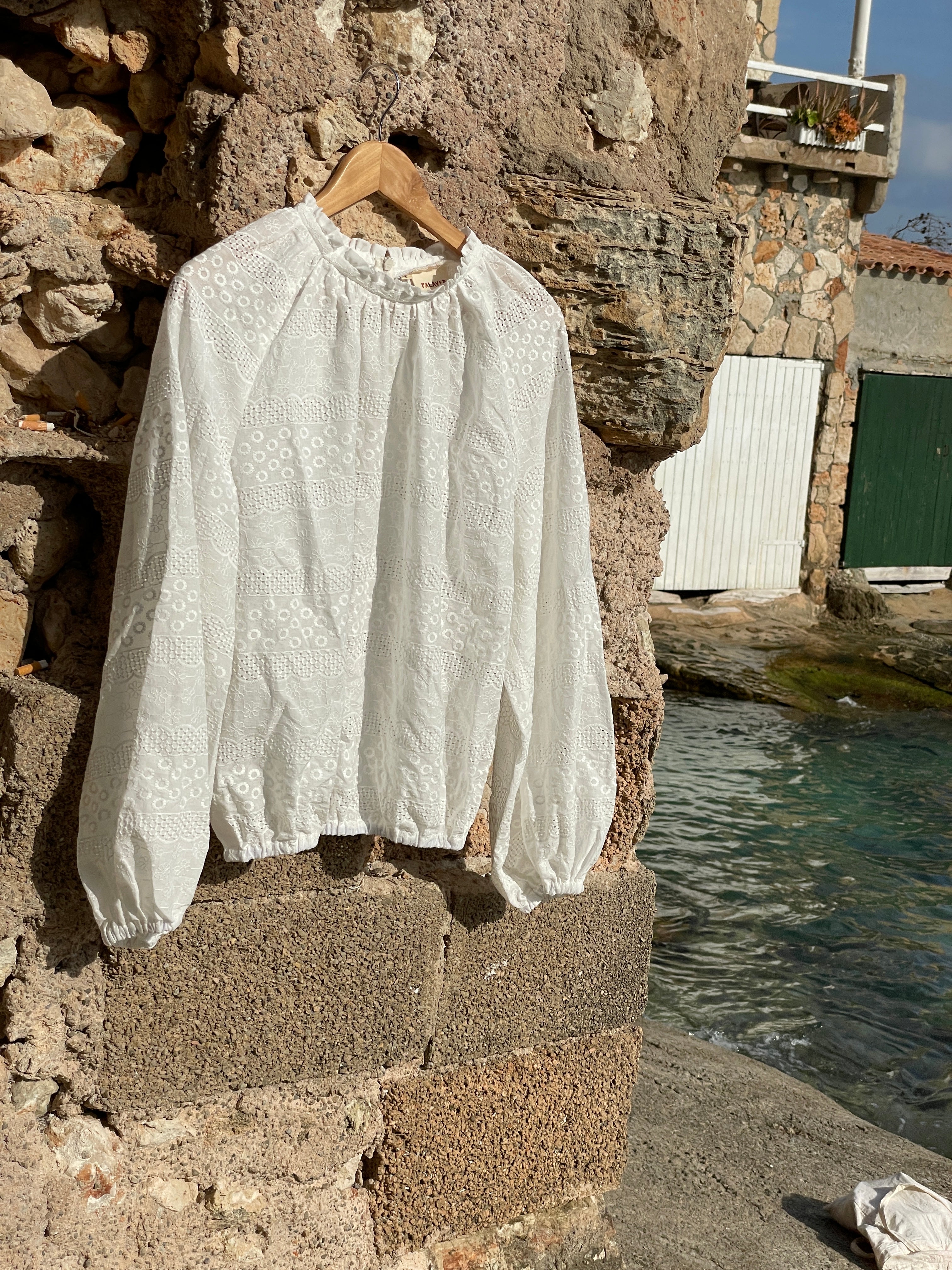 Uma Blouse - Cotton Embroidery