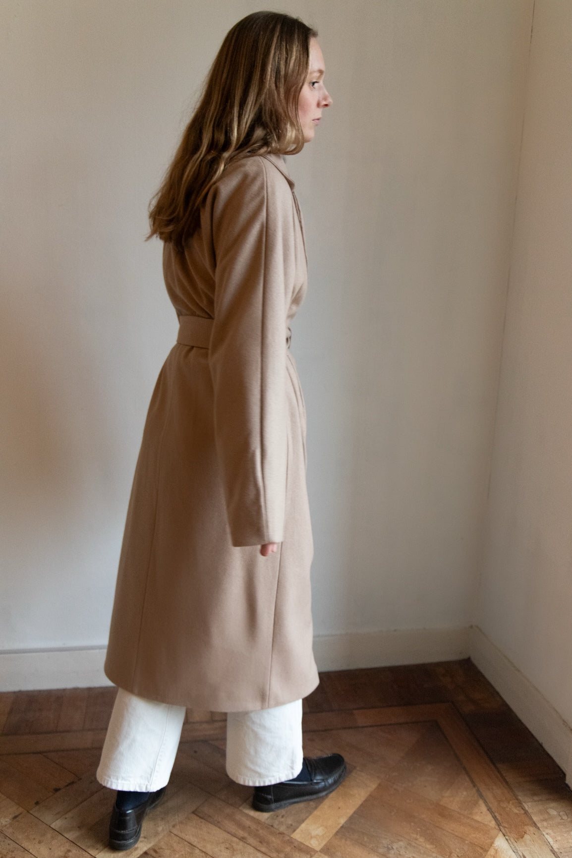 DEIA Wool Coat - Oatmeal