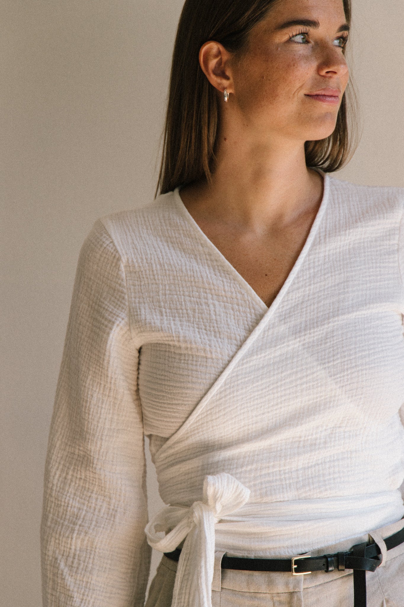 Suki Wrap Blouse