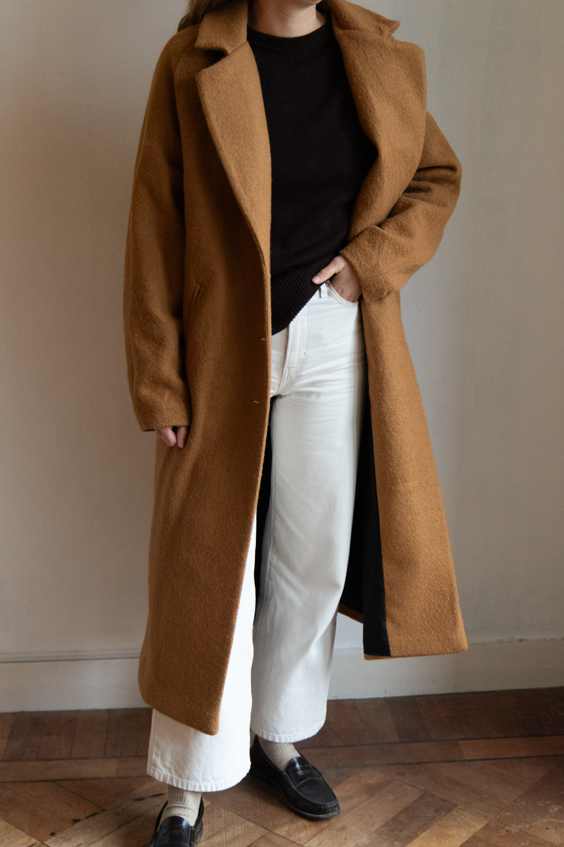 DEIA Wool Coat - Mustard