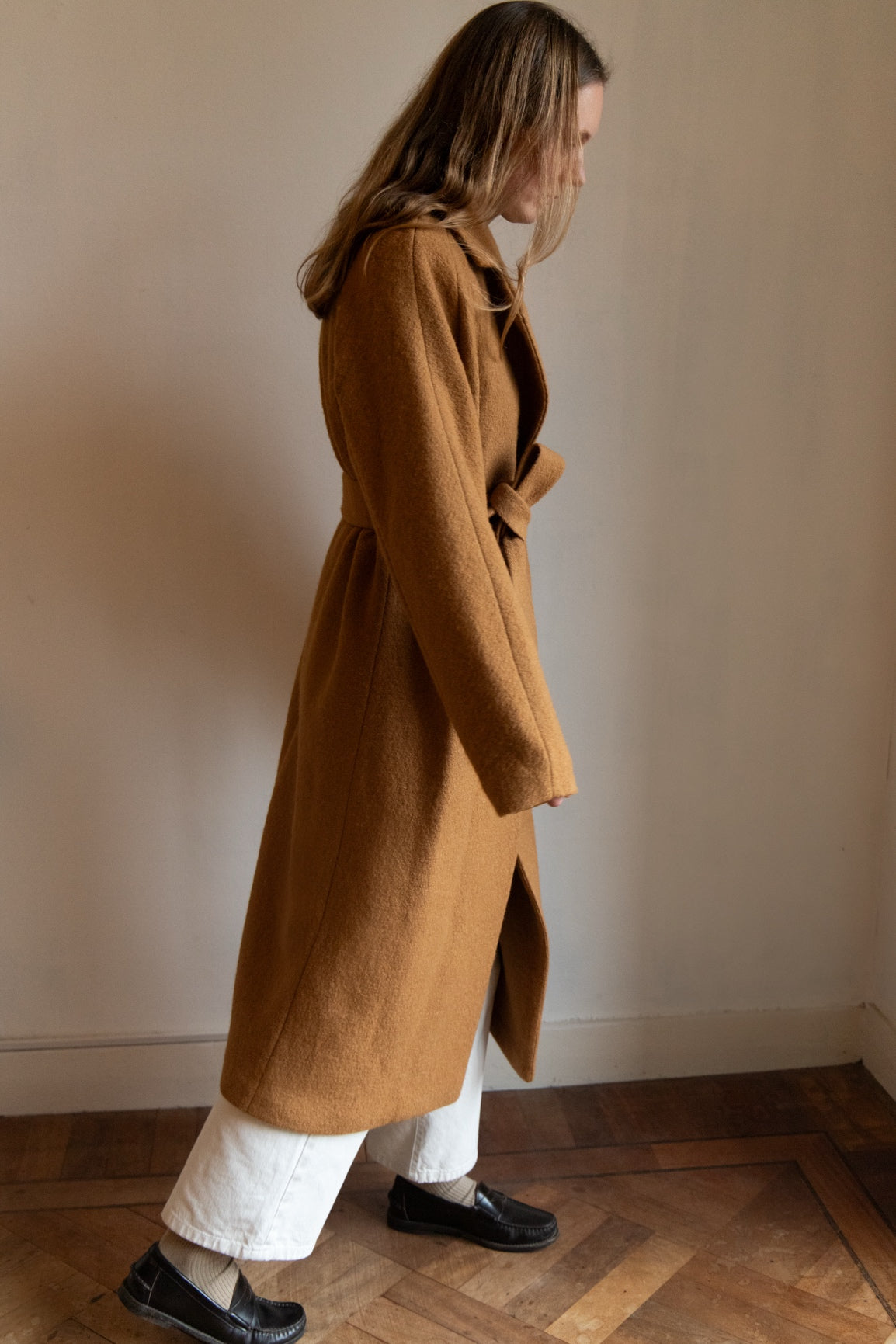 DEIA Wool Coat - Mustard