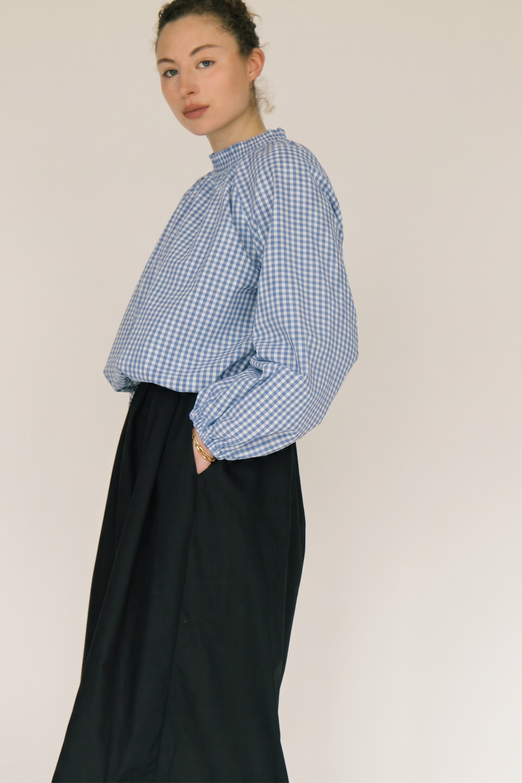 Uma Blouse - Gingham