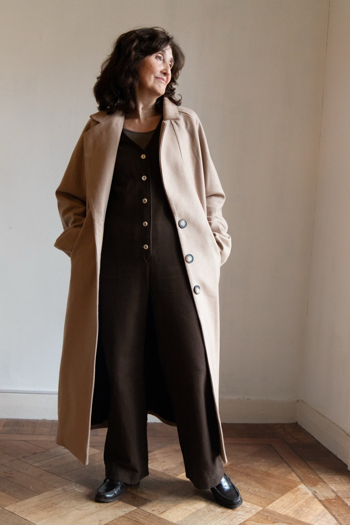 DEIA Wool Coat - Oatmeal