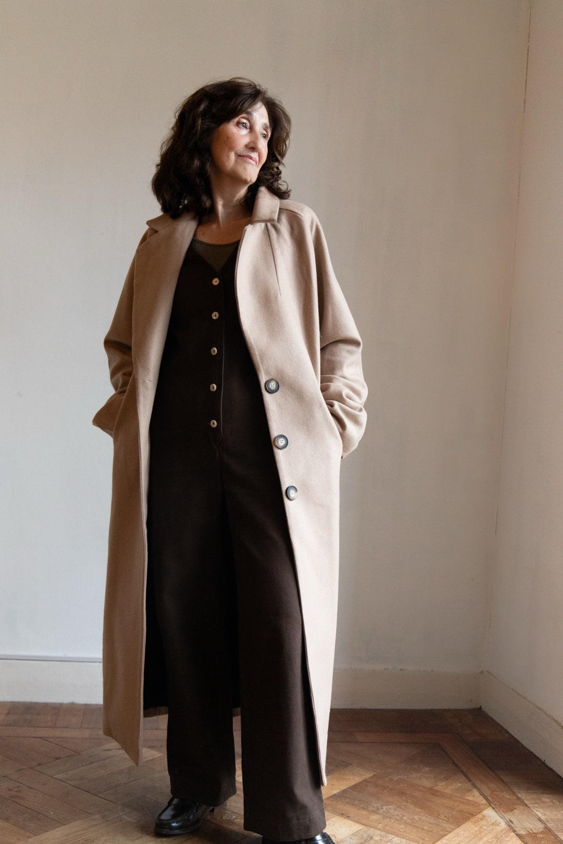 DEIA Wool Coat - Oatmeal
