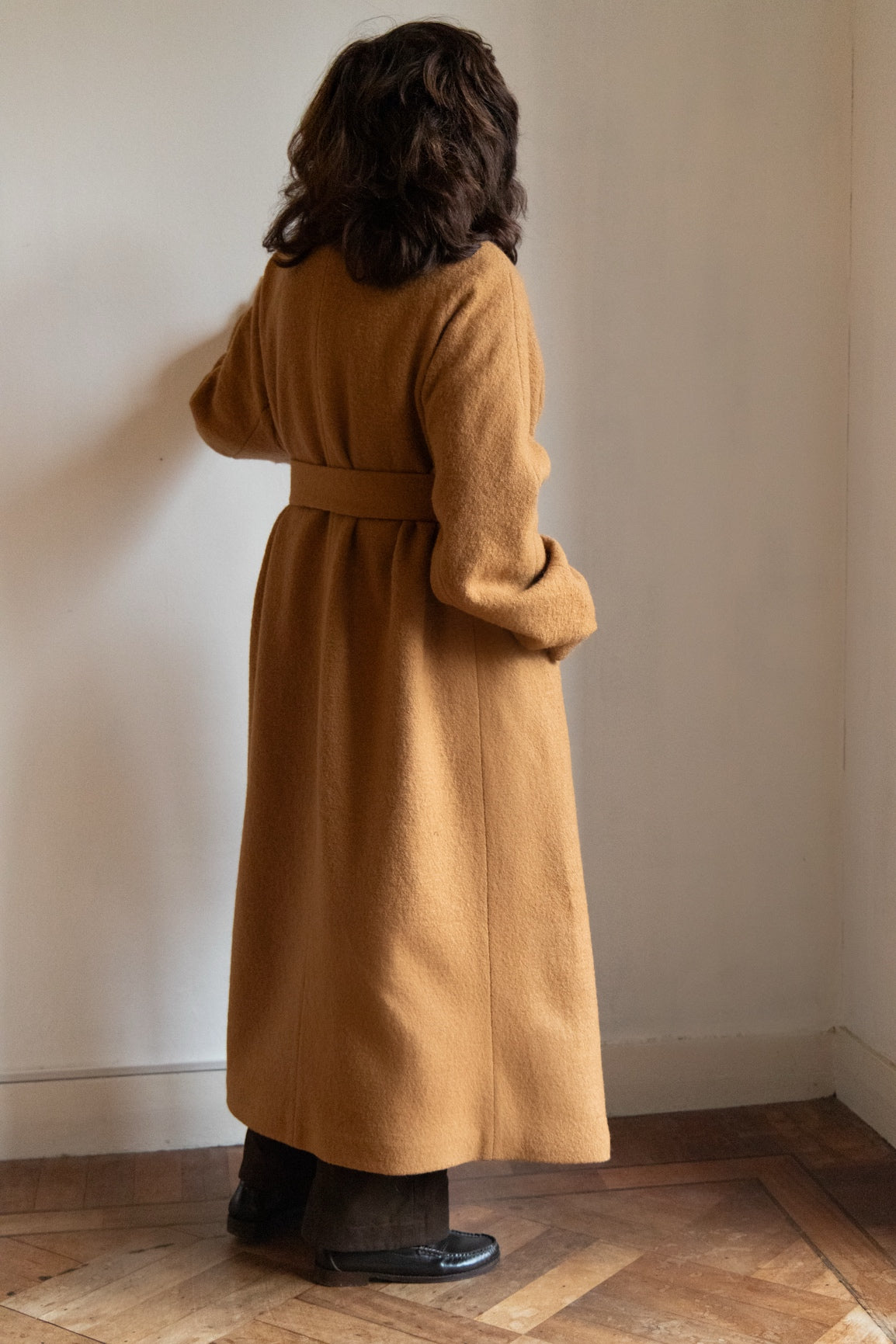 DEIA Wool Coat - Mustard