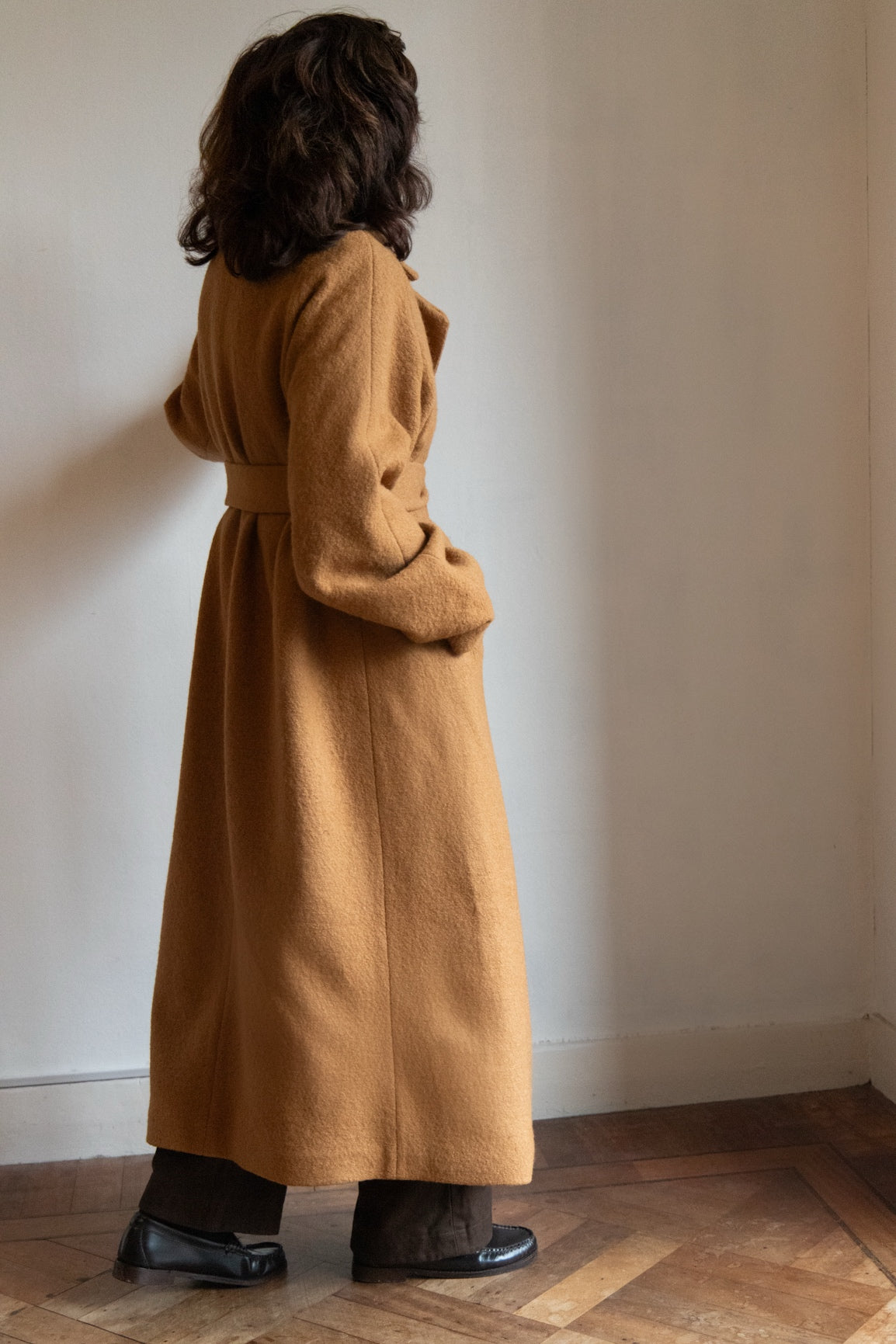 DEIA Wool Coat - Mustard