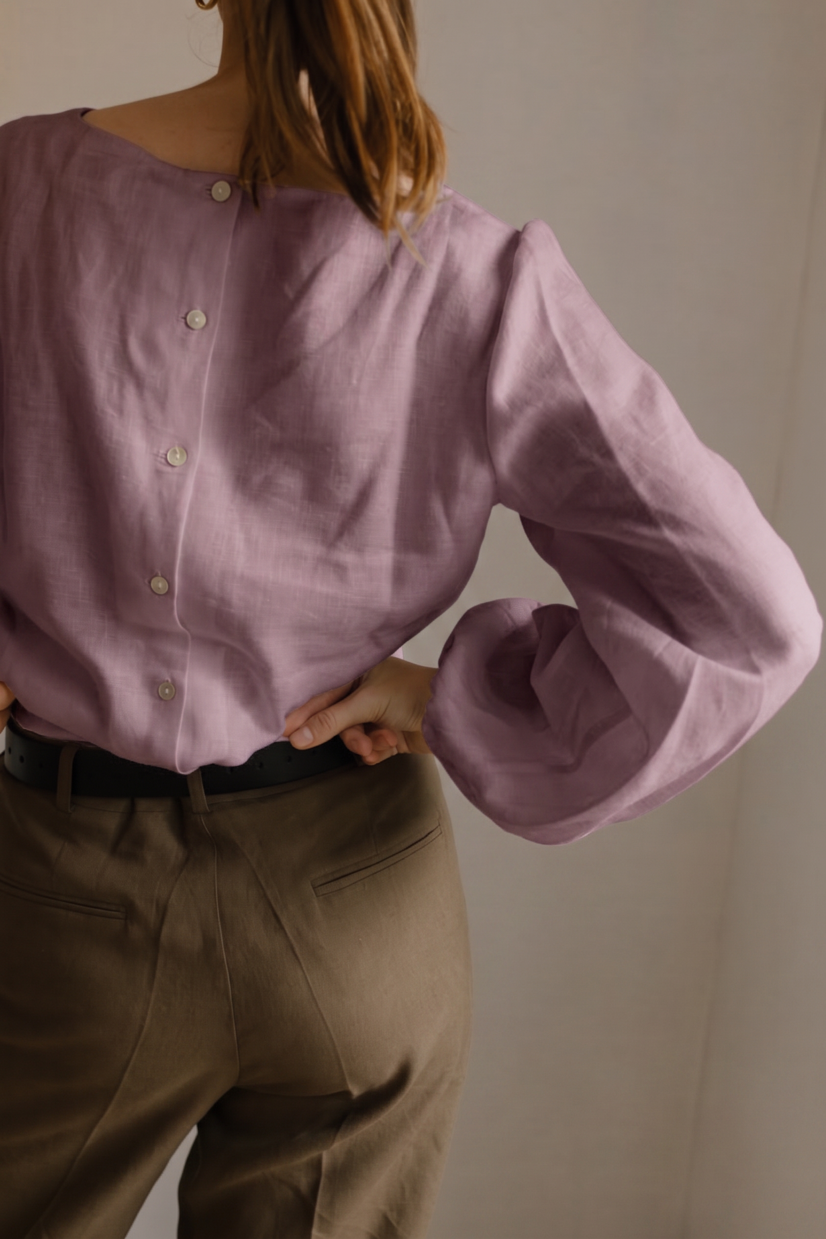 Sigourney Linen Blouse
