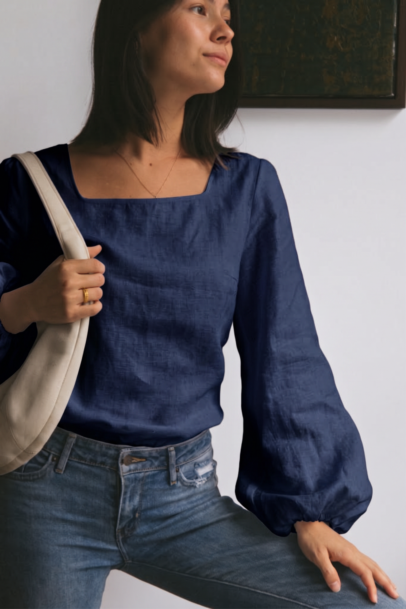 Sigourney Linen Blouse