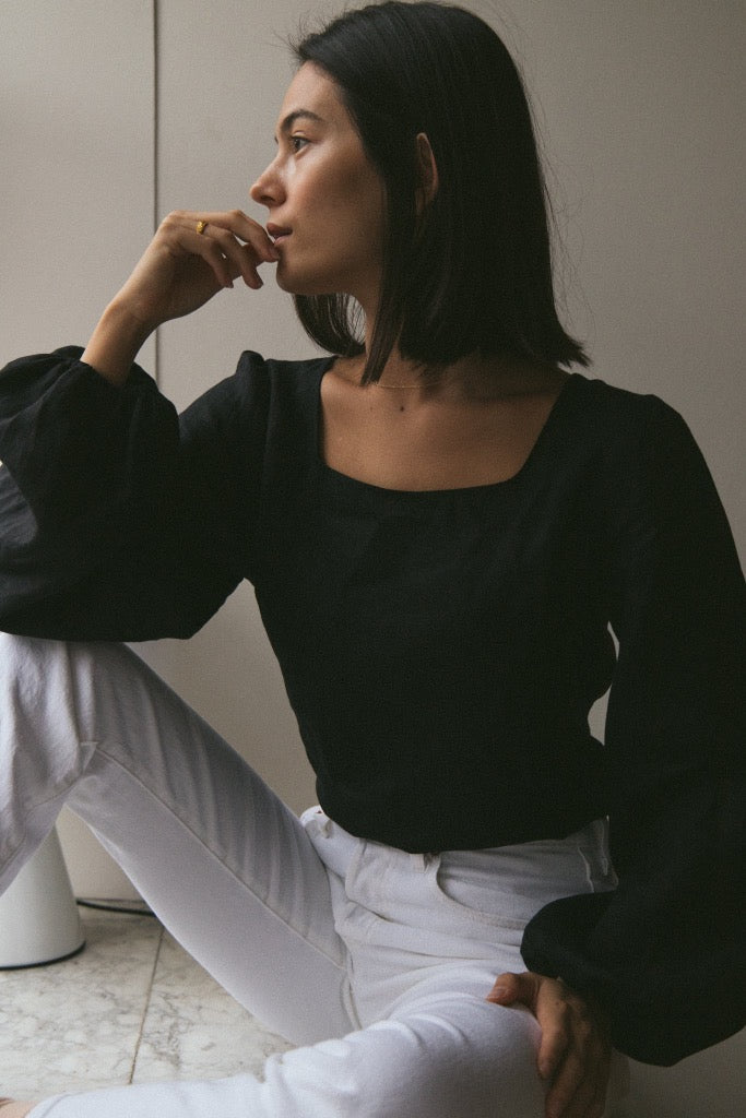 Sigourney Linen Blouse