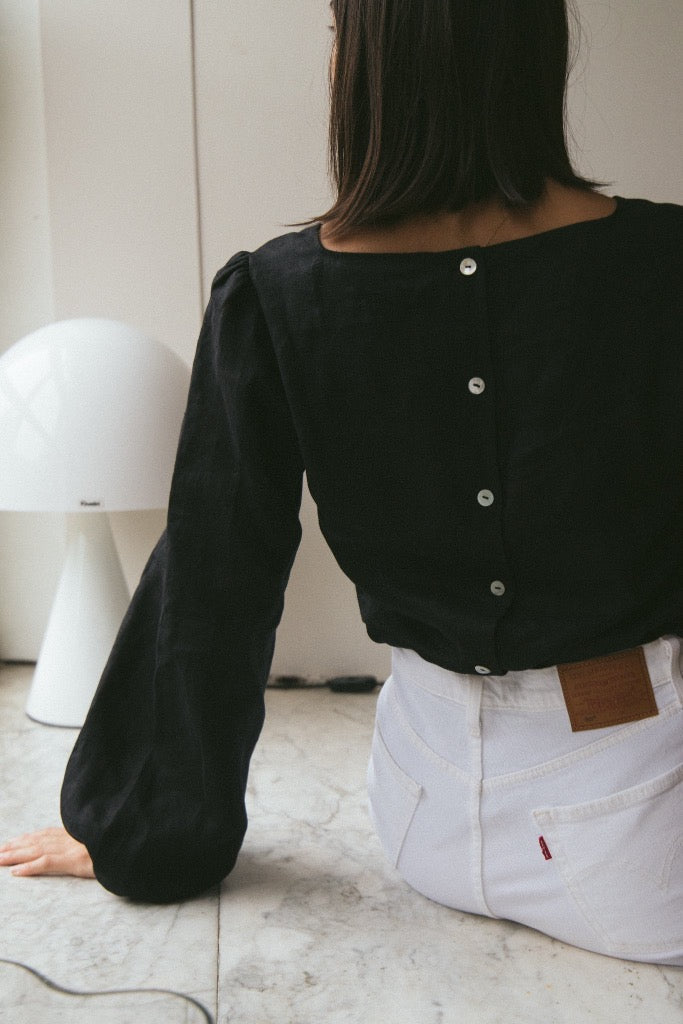 Sigourney Linen Blouse