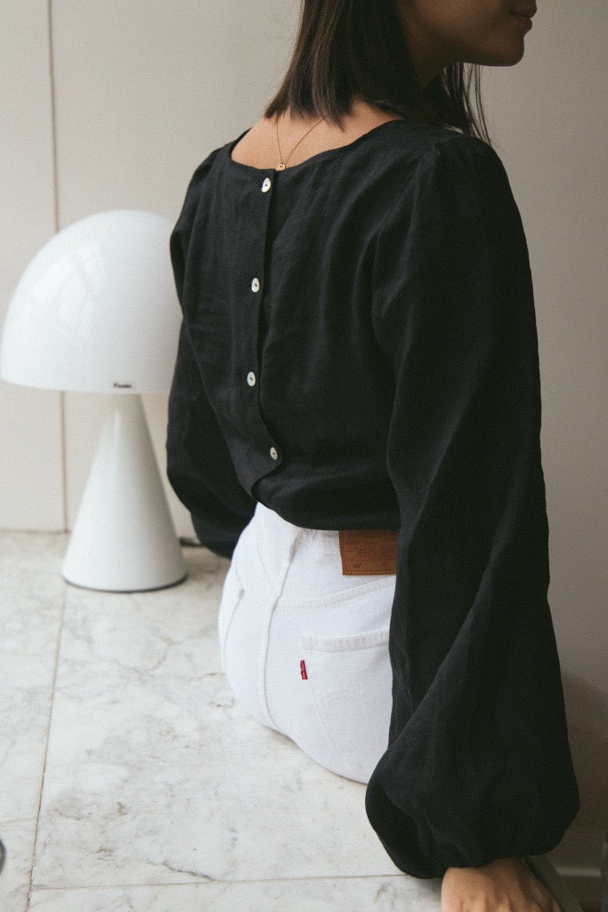 Sigourney Linen Blouse