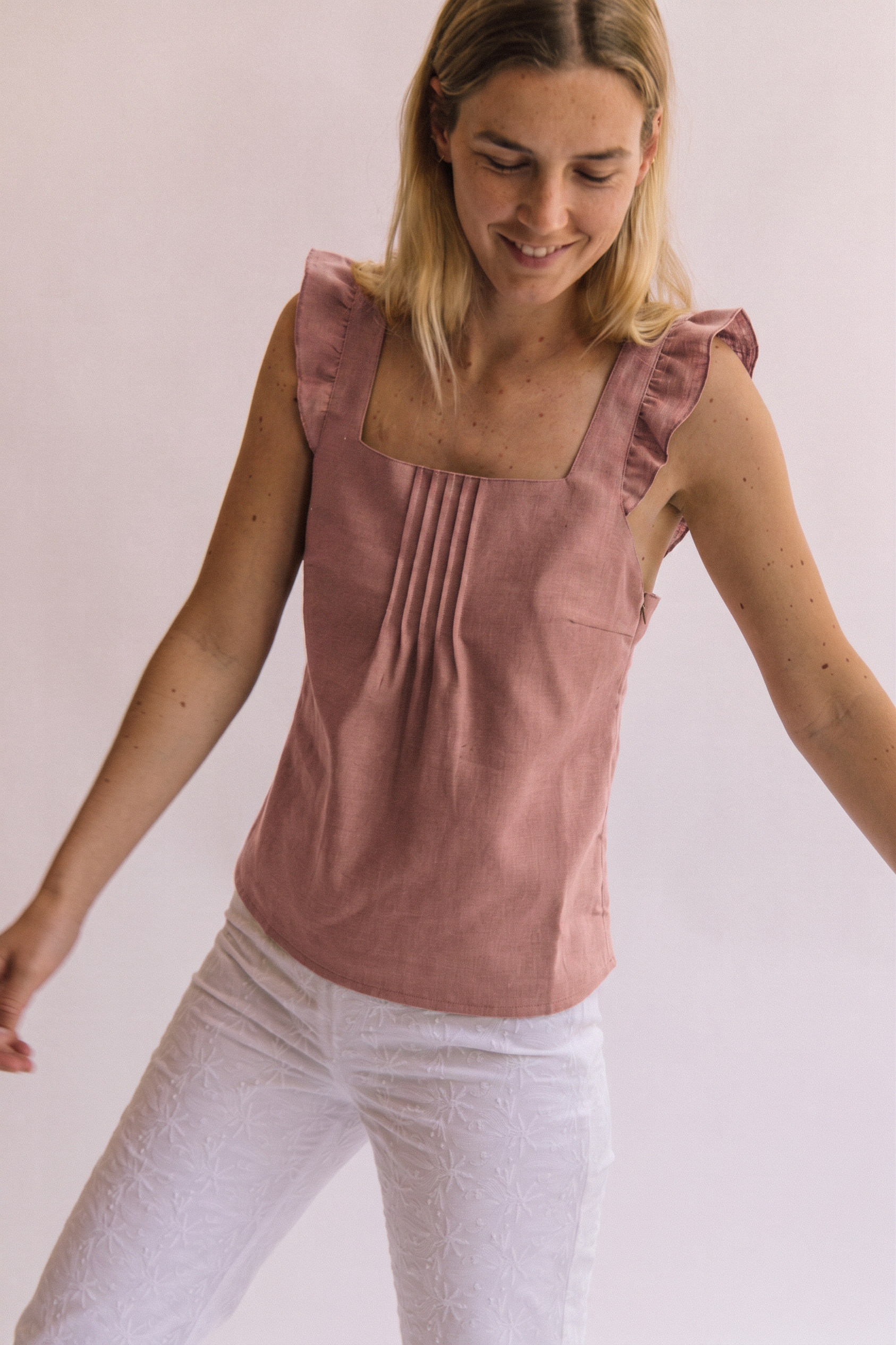 Margot Ruffle Cami