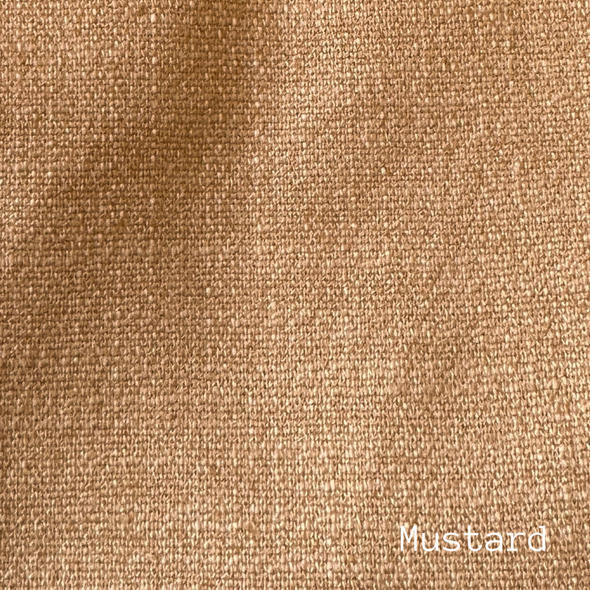 Linen Blend Jumpsuit - Mustard