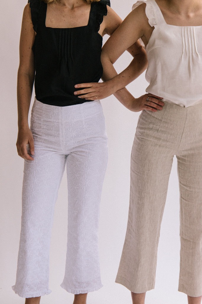 Camille Ruffle Pant