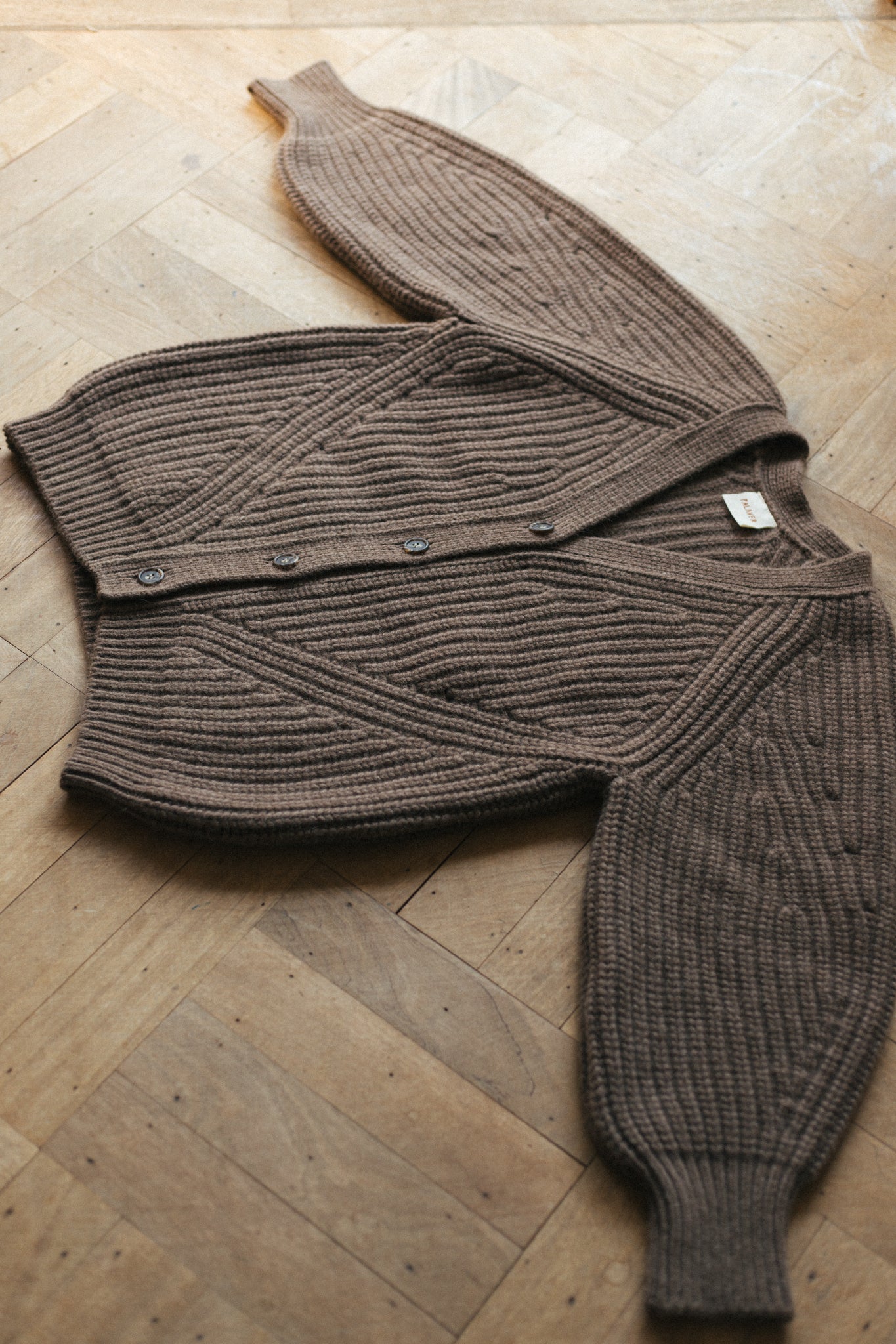 Juno Wool Knit Cardigan