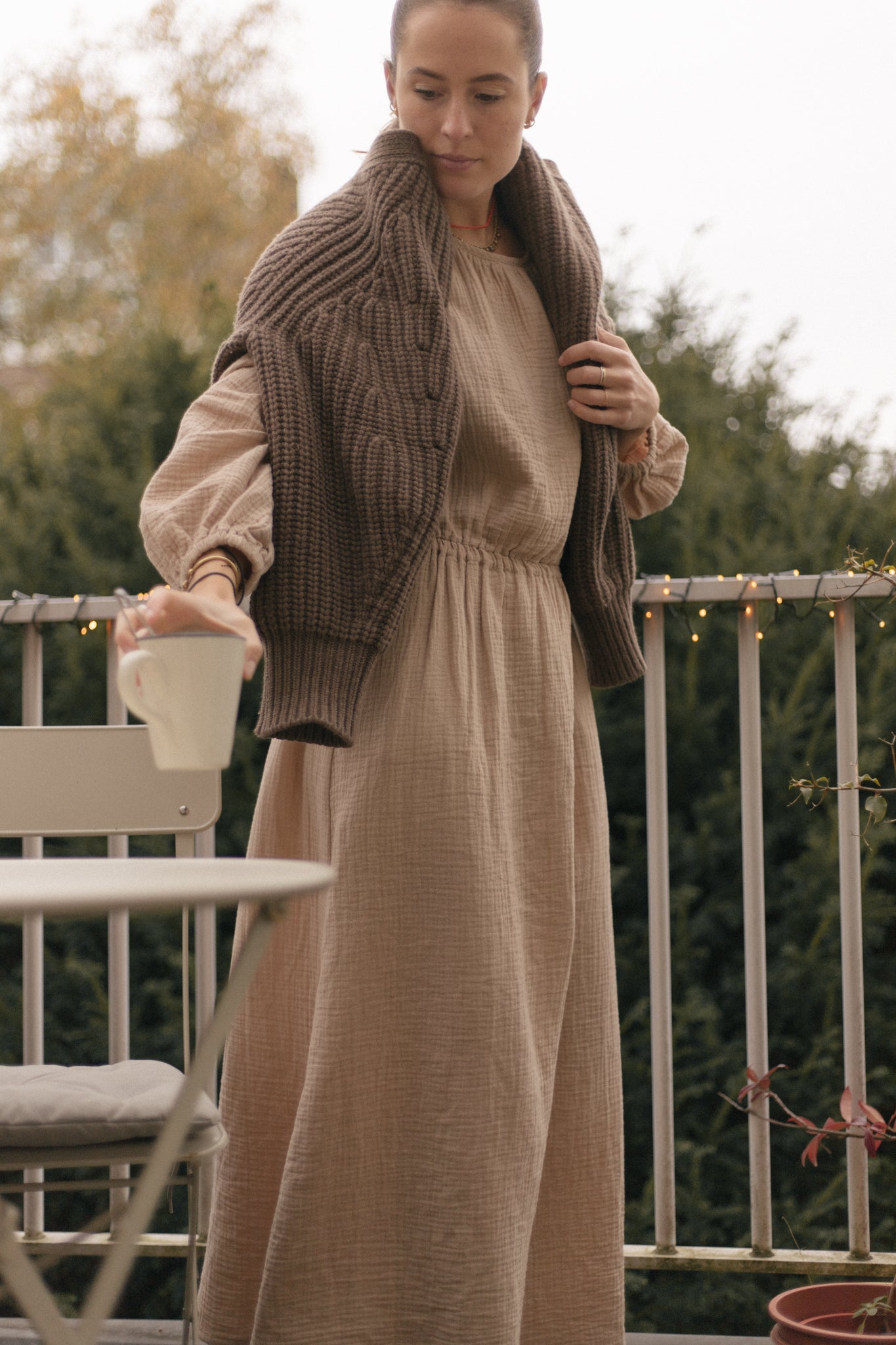 Juno Wool Knit Cardigan