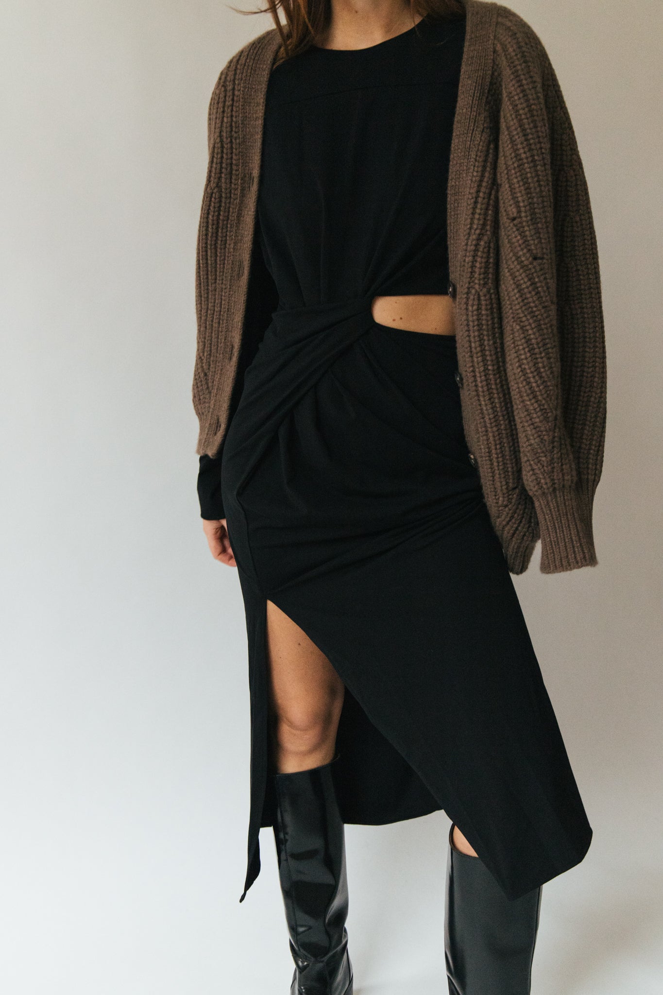 Juno Wool Knit Cardigan