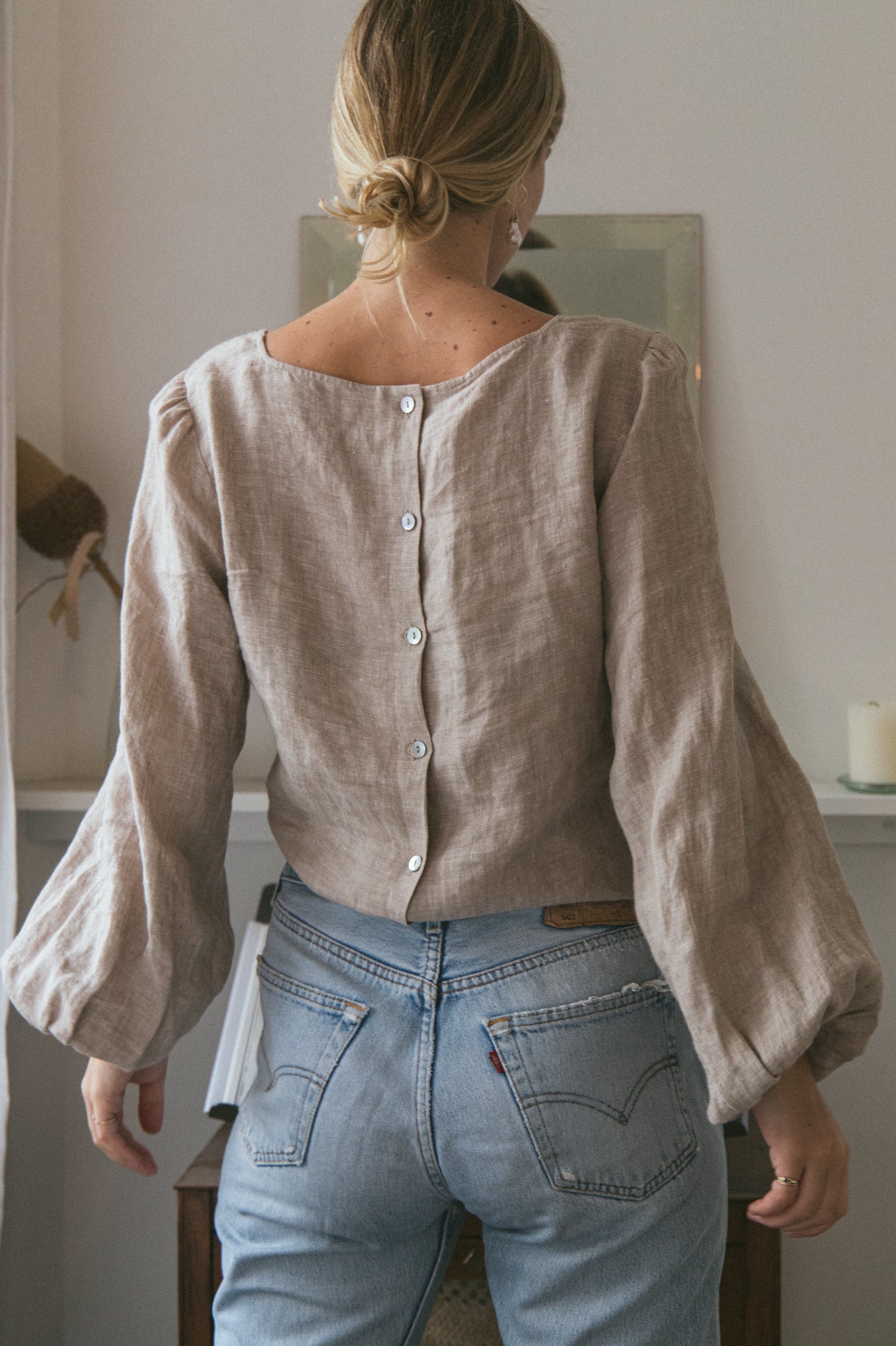 Sigourney Linen Blouse