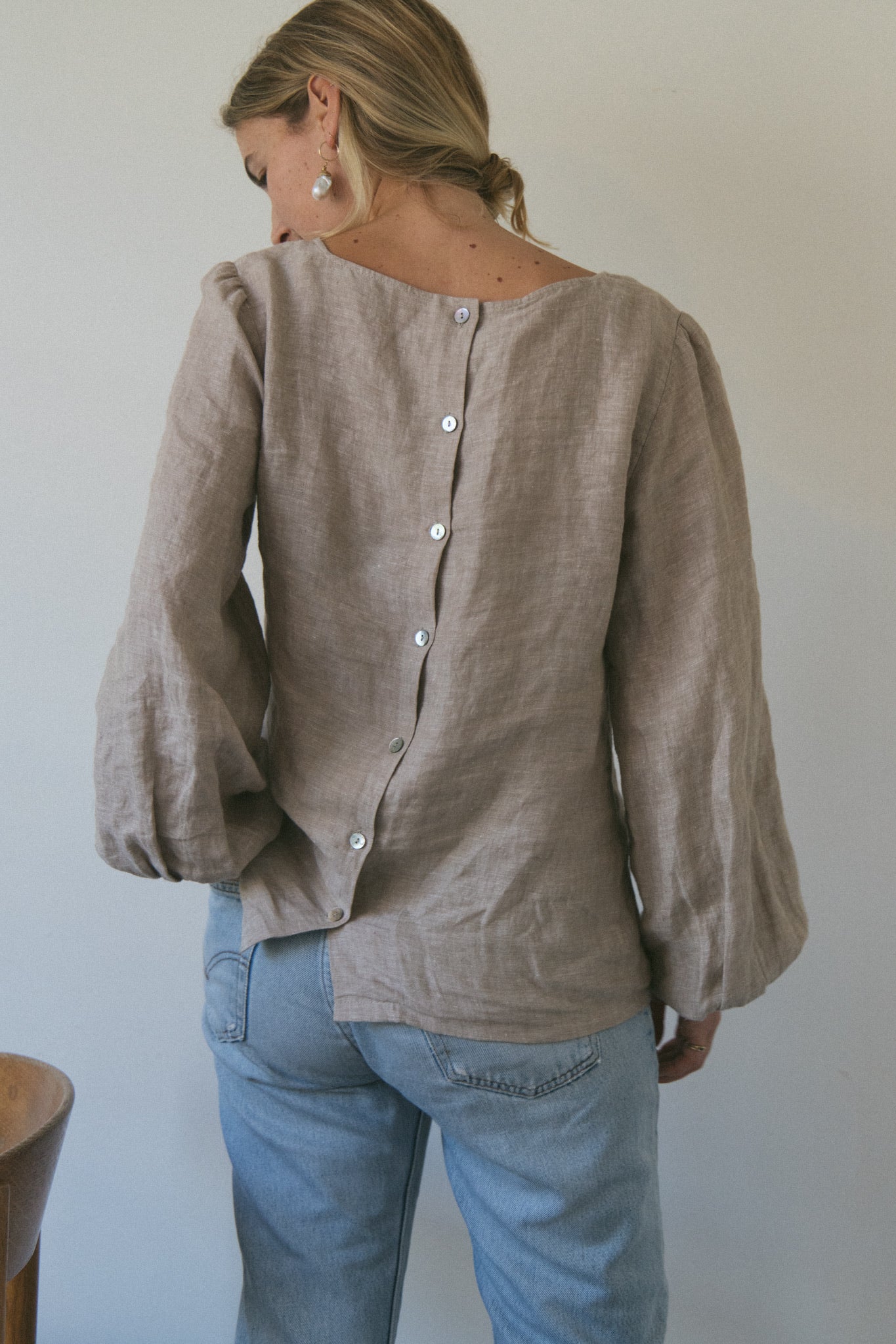 Sigourney Linen Blouse