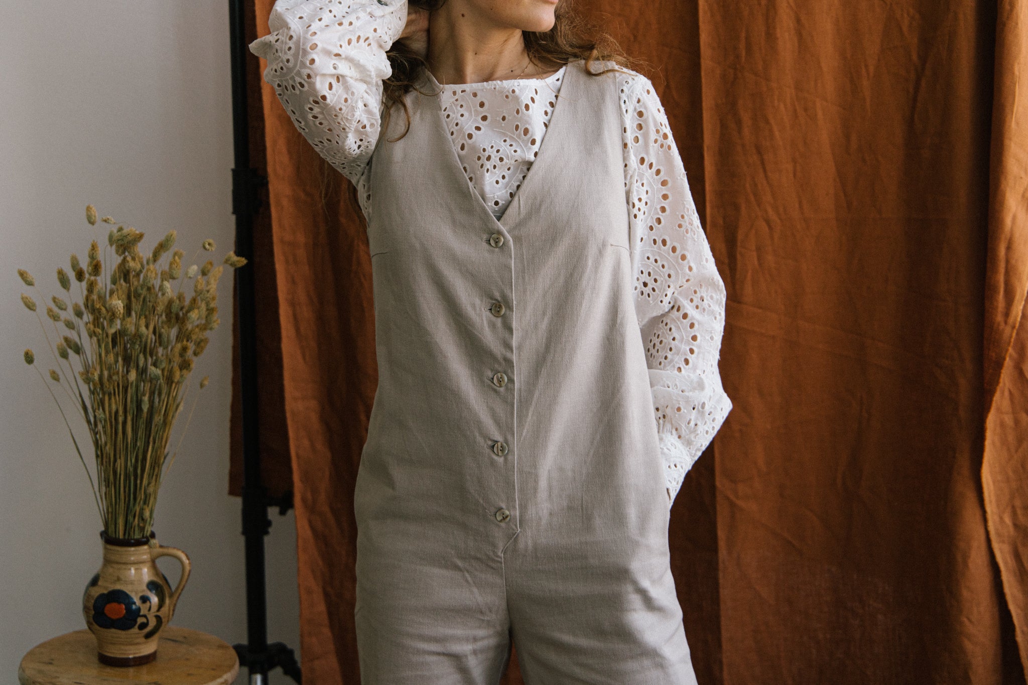 Frankie Blouse - Ecru