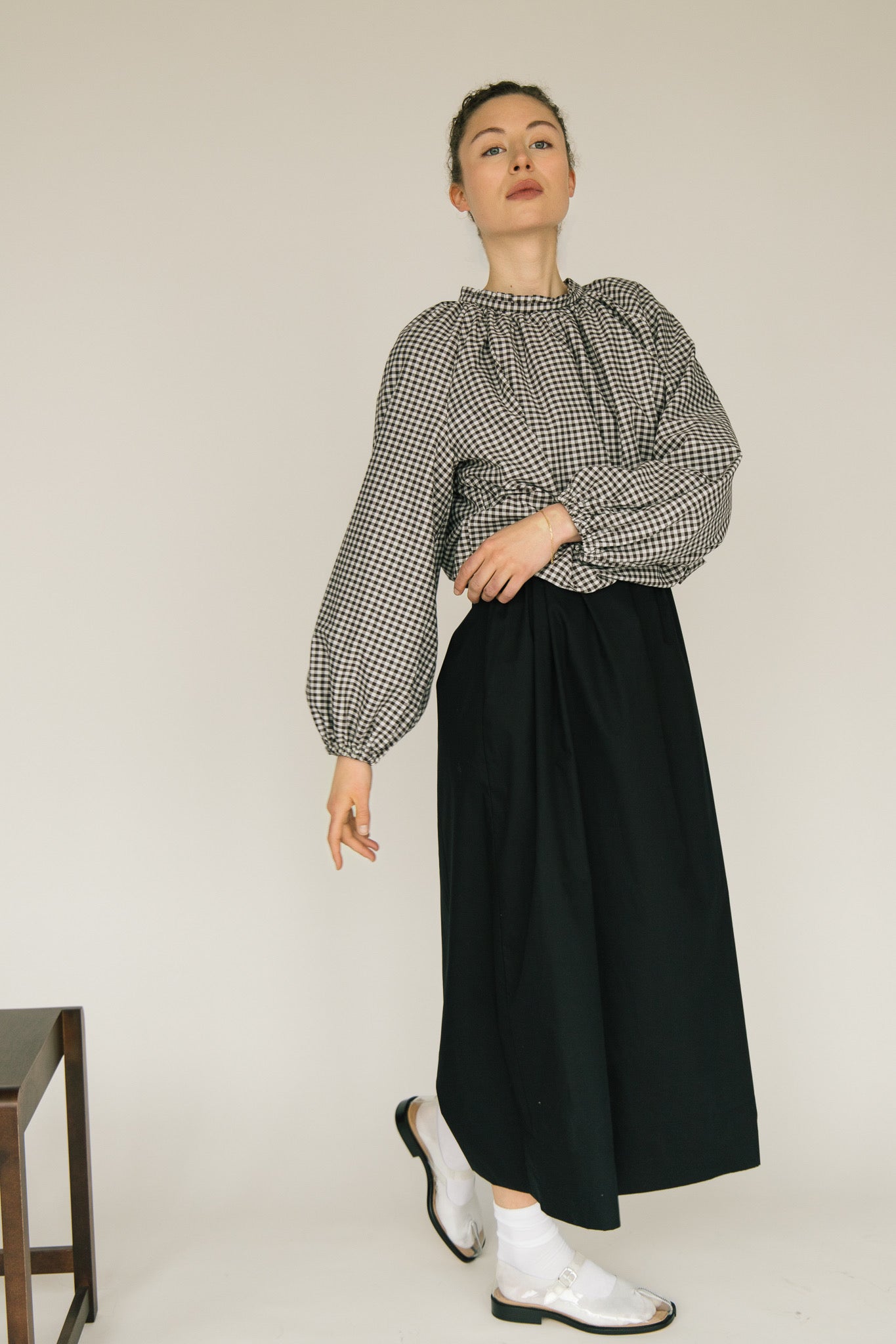 Uma Blouse - Gingham