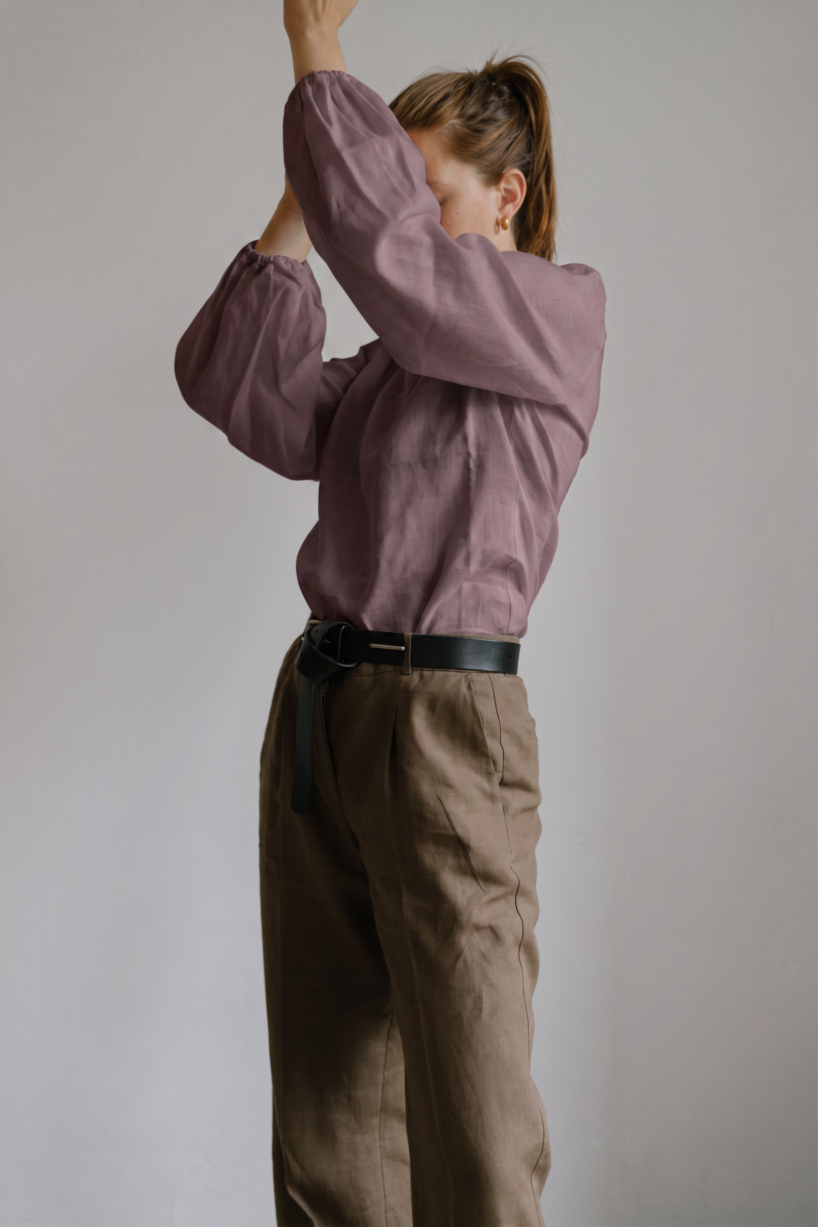 Sigourney Linen Blouse