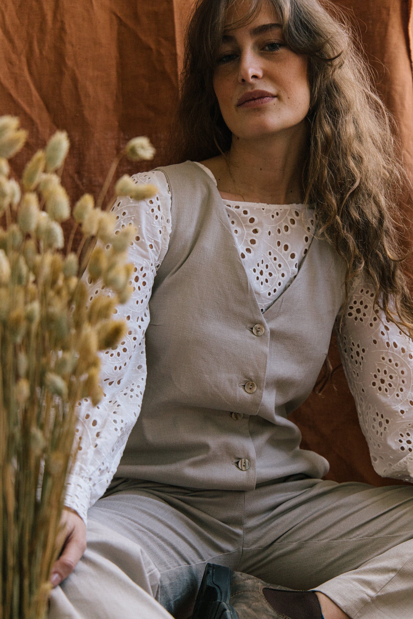 Frankie Blouse - Ecru