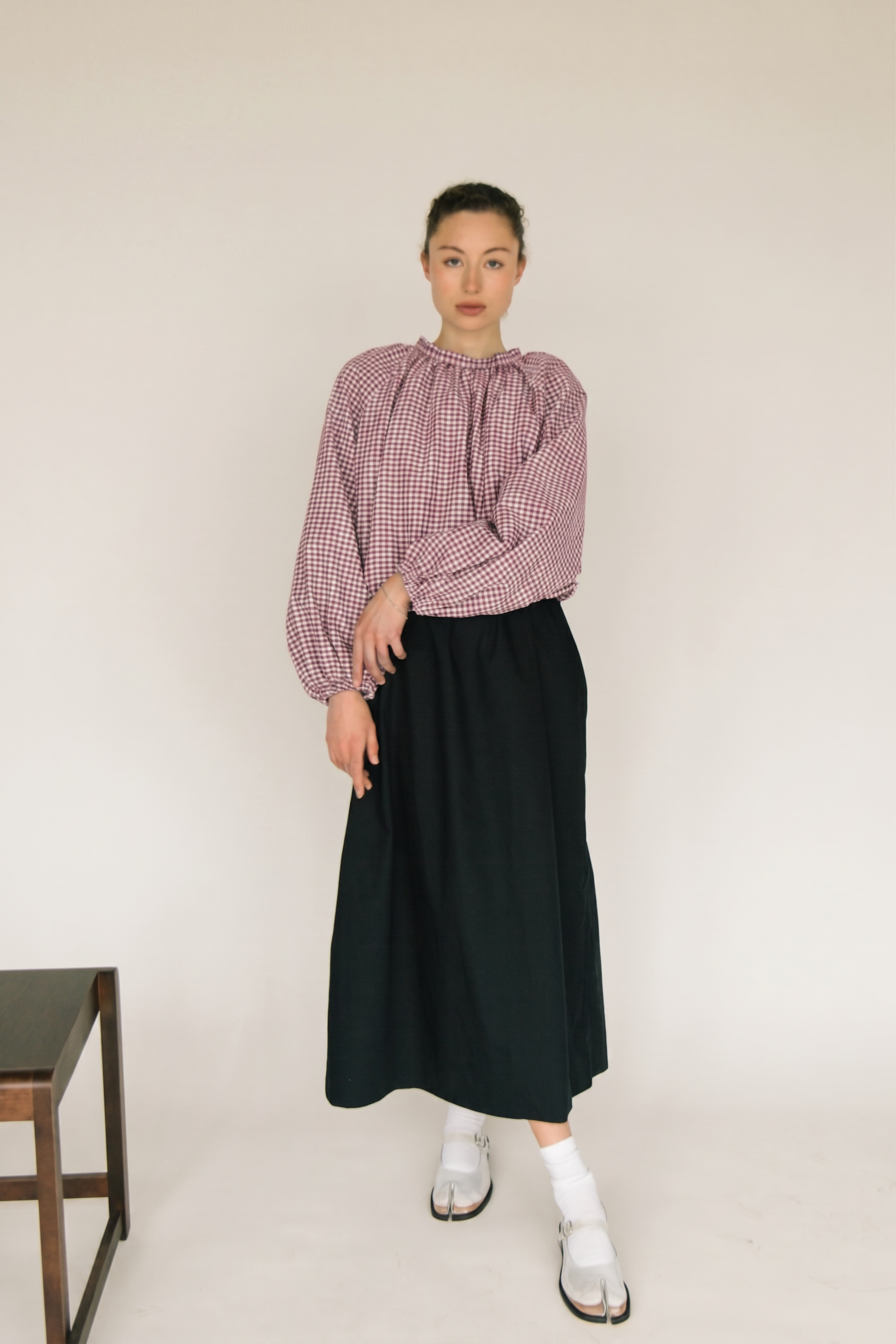 Uma Blouse - Gingham
