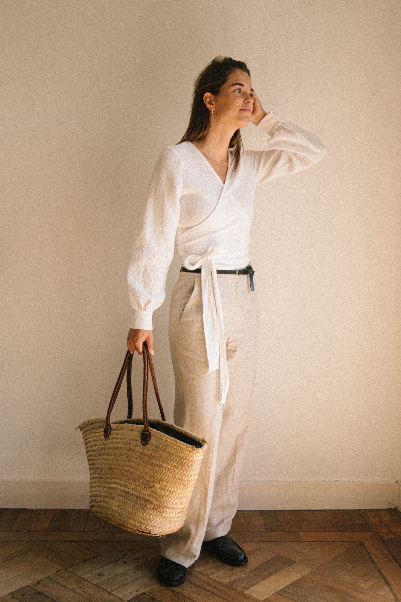 Suki Wrap Blouse