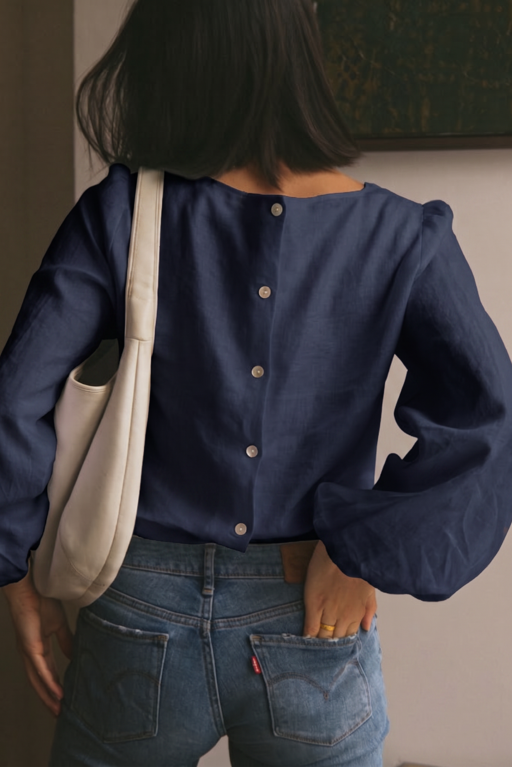 Sigourney Linen Blouse