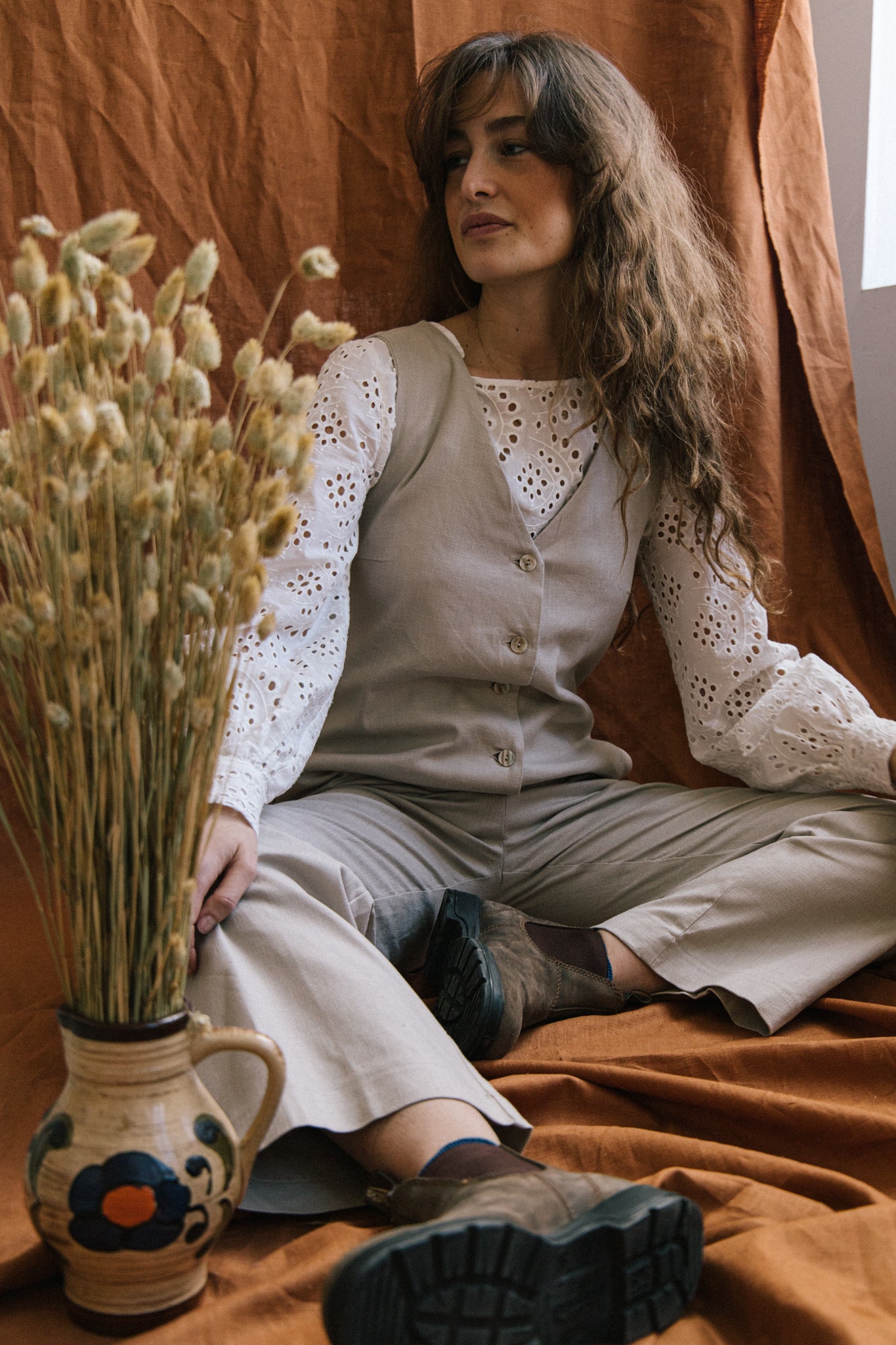 Frankie Blouse - Ecru