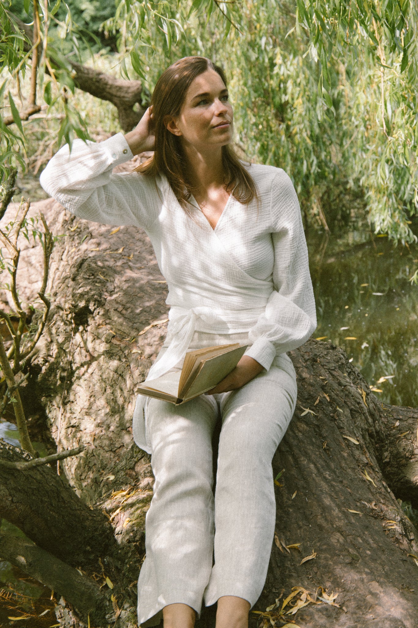 Suki Wrap Blouse