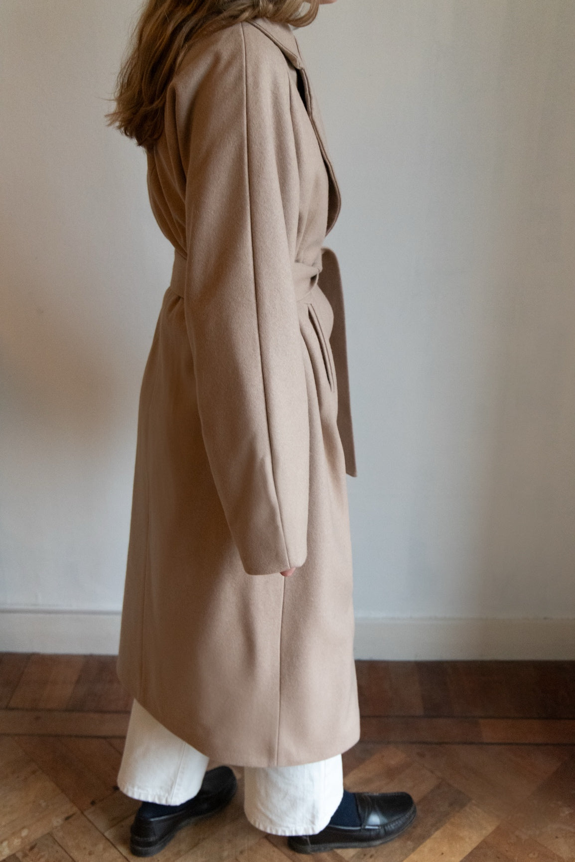 DEIA Wool Coat - Oatmeal