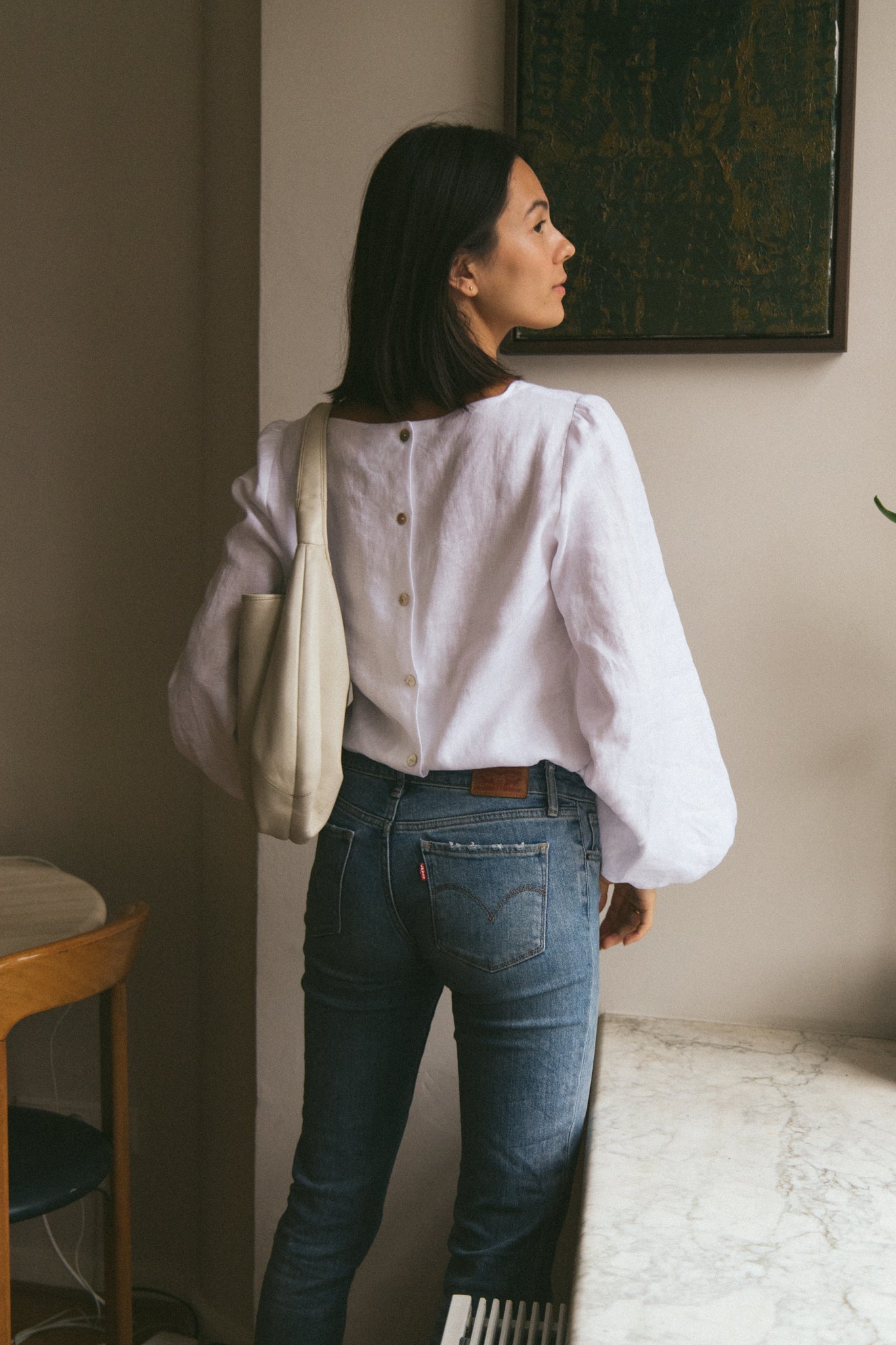 Sigourney Linen Blouse