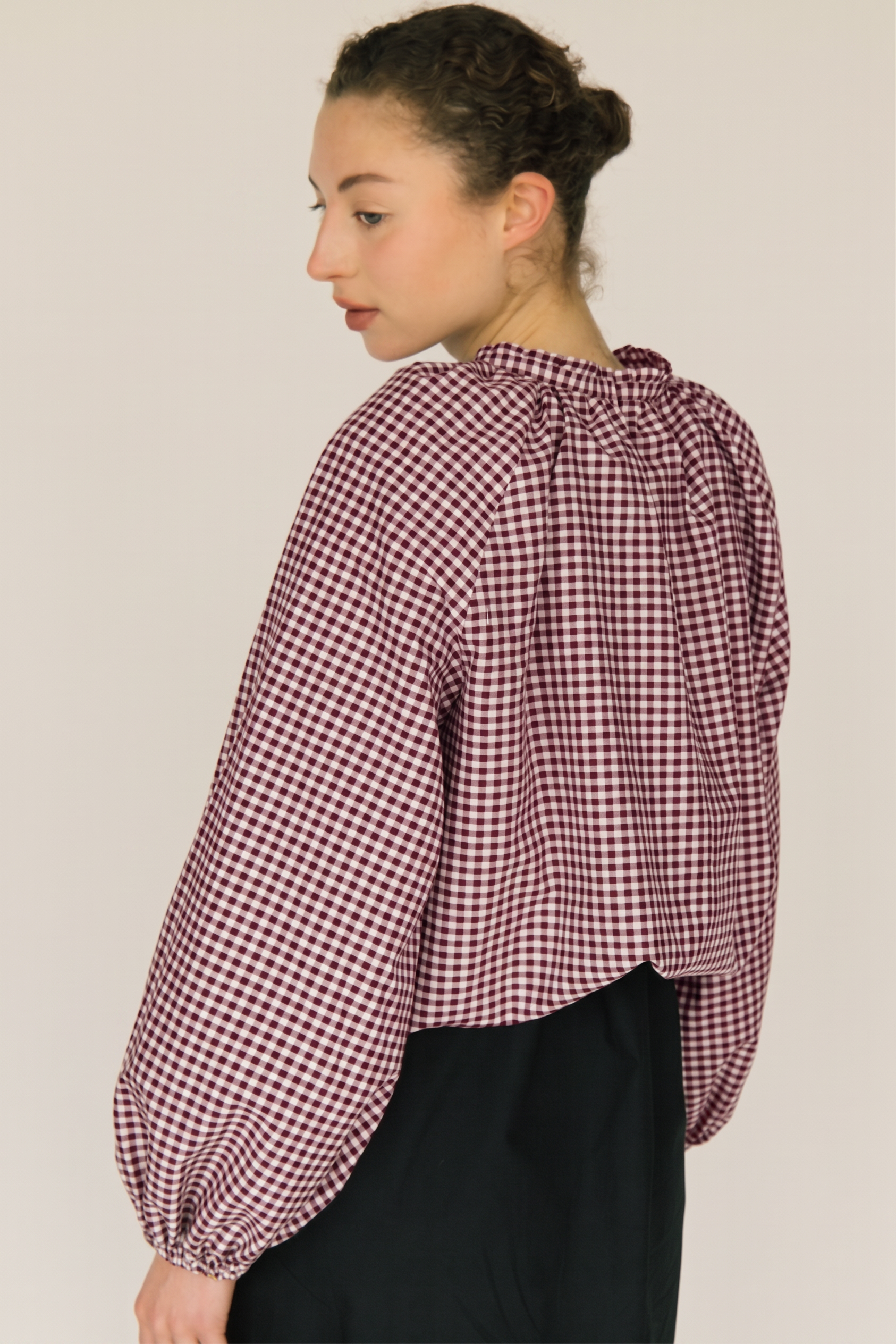 Uma Blouse - Gingham