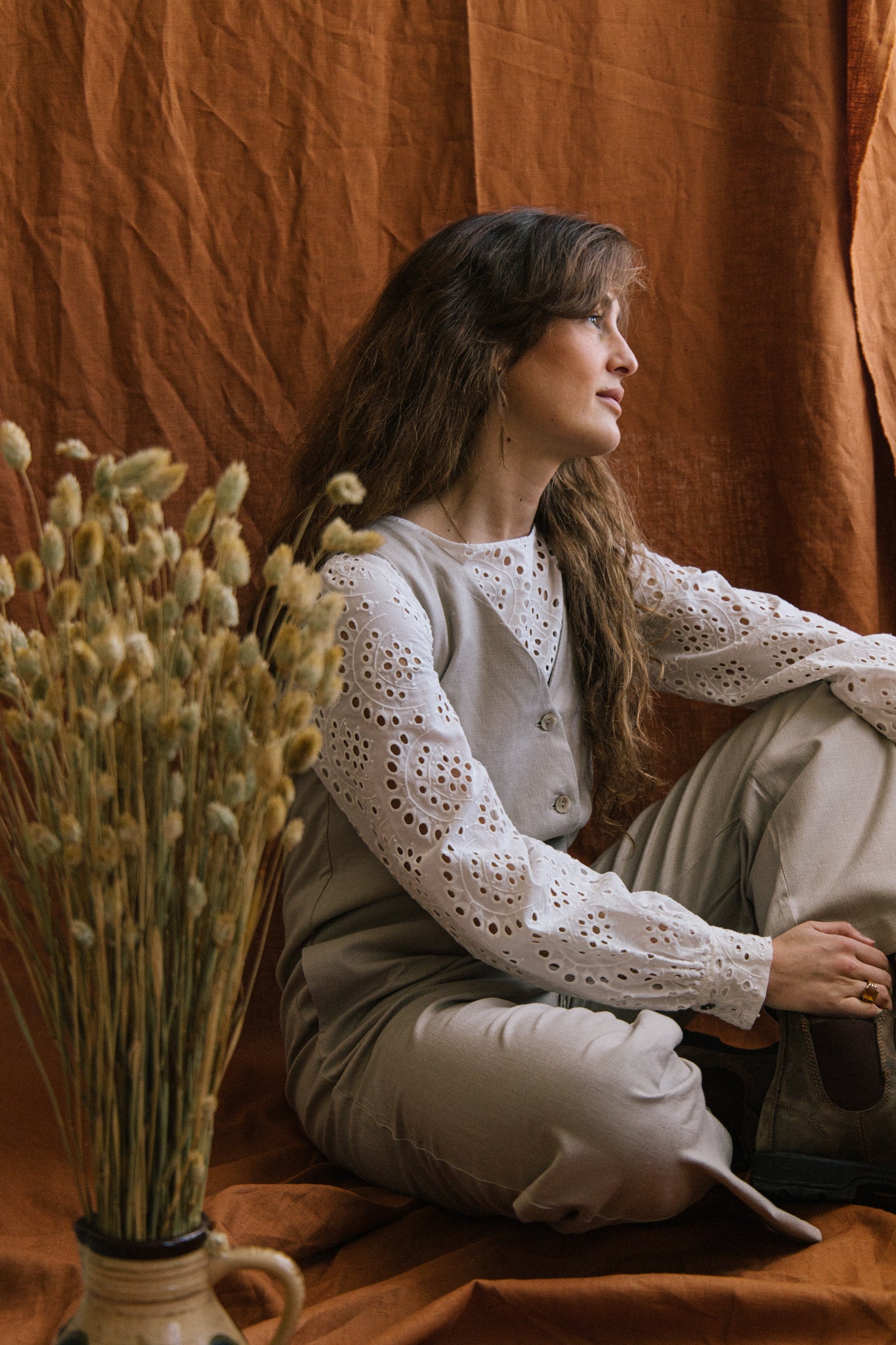 Frankie Blouse - Ecru