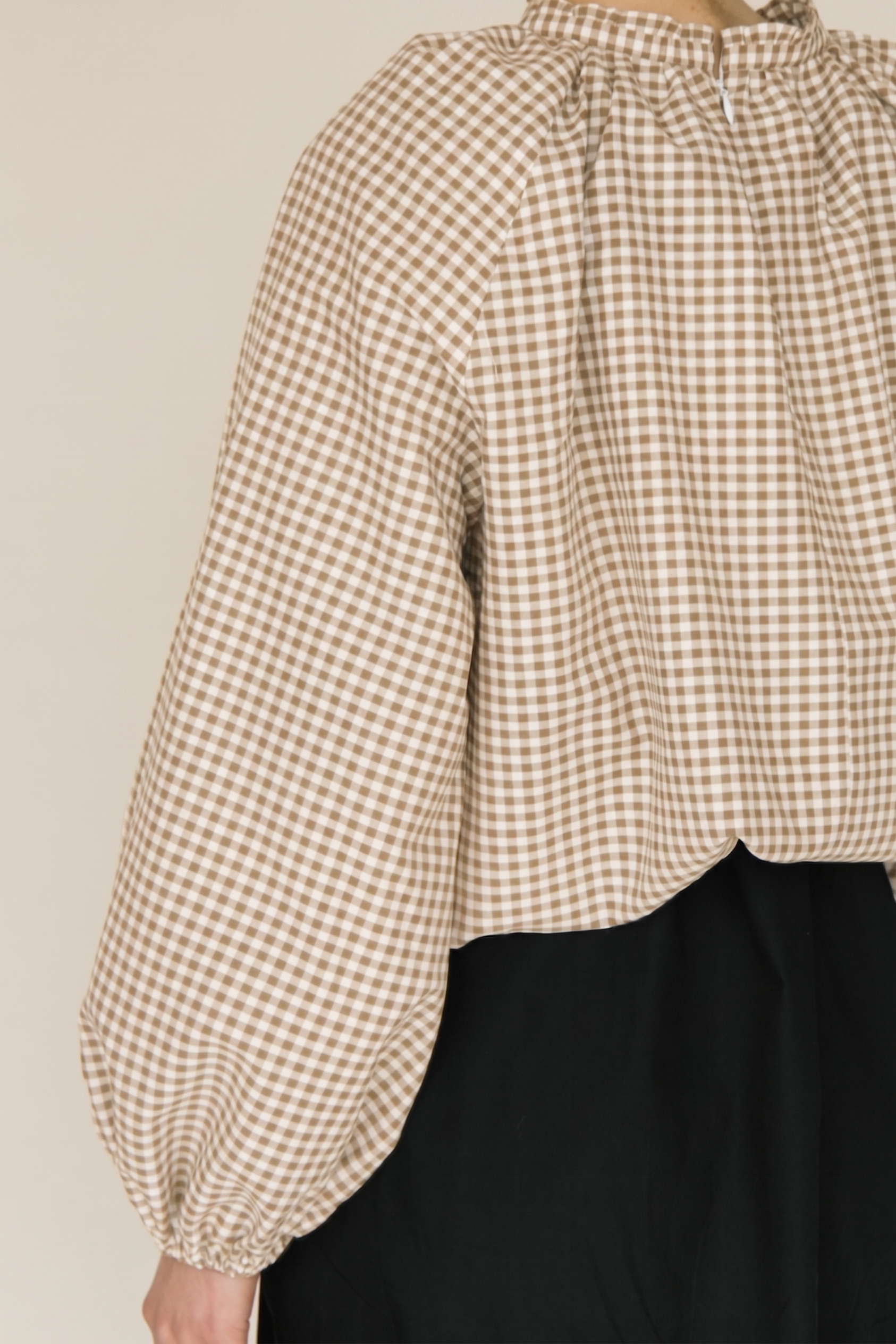 Uma Blouse - Gingham