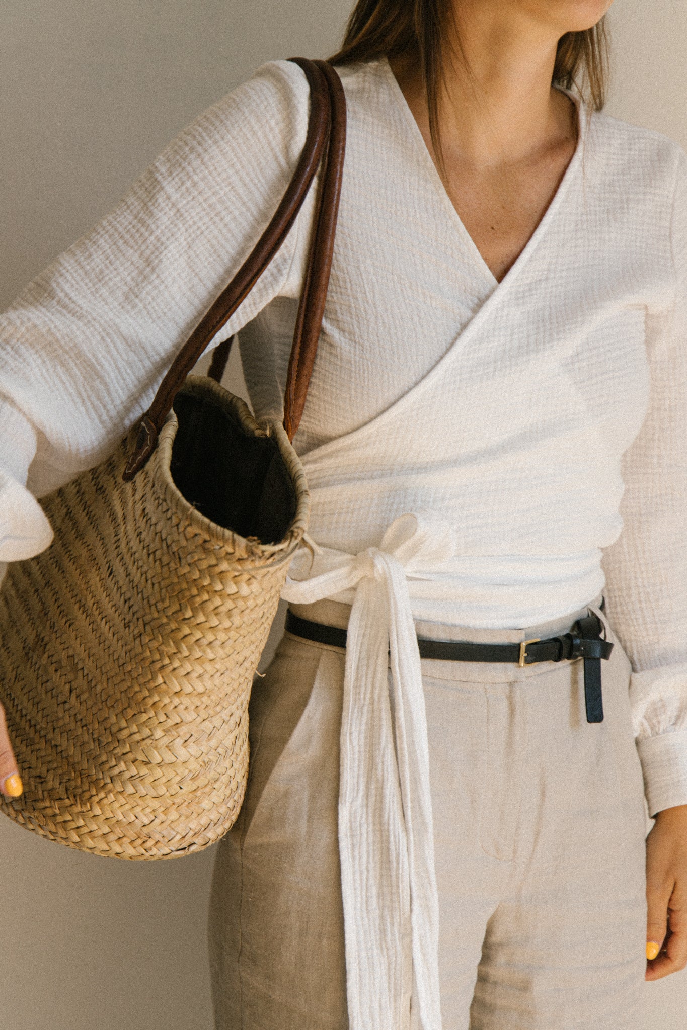 Suki Wrap Blouse