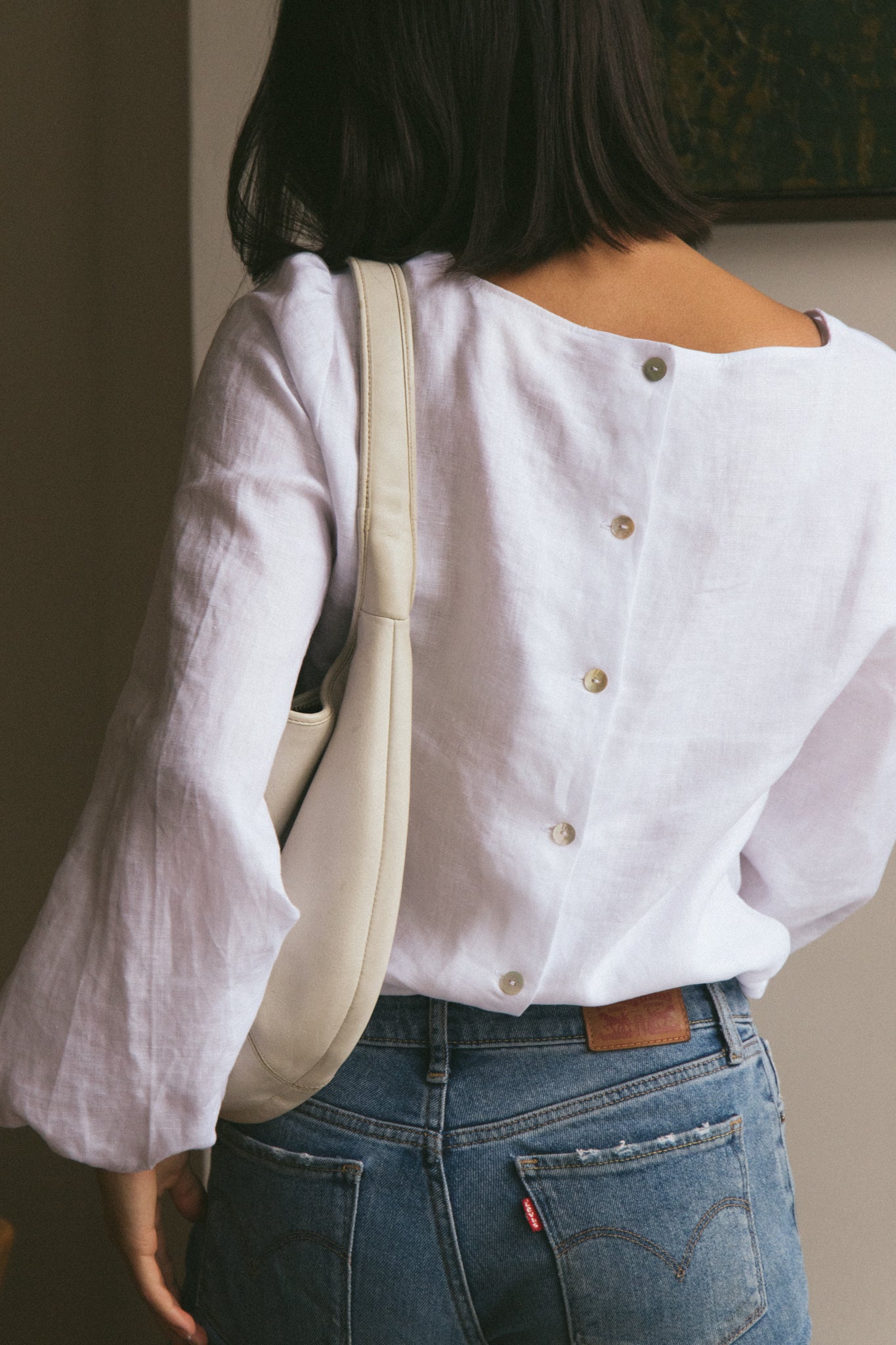 Sigourney Linen Blouse