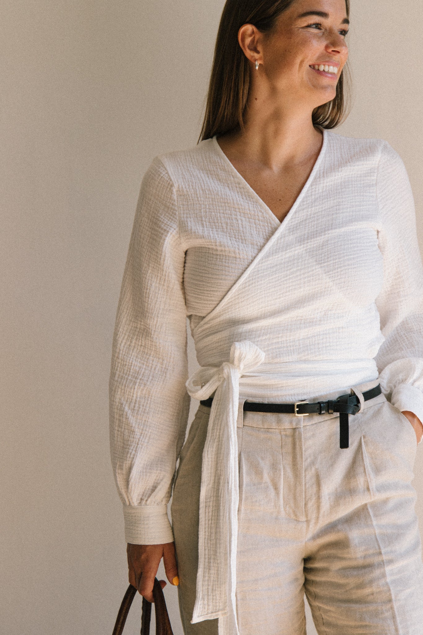 Suki Wrap Blouse