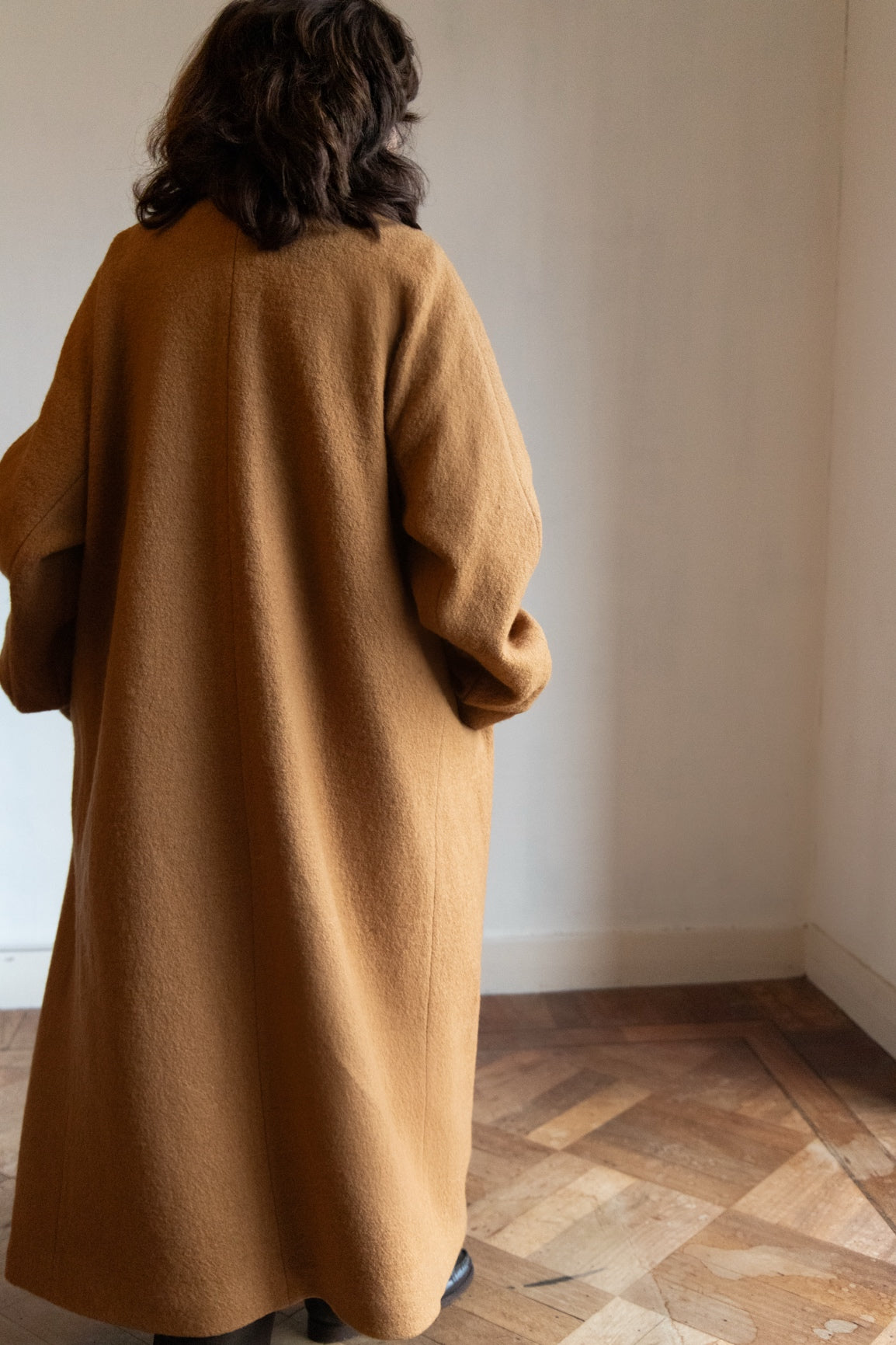 DEIA Wool Coat - Mustard