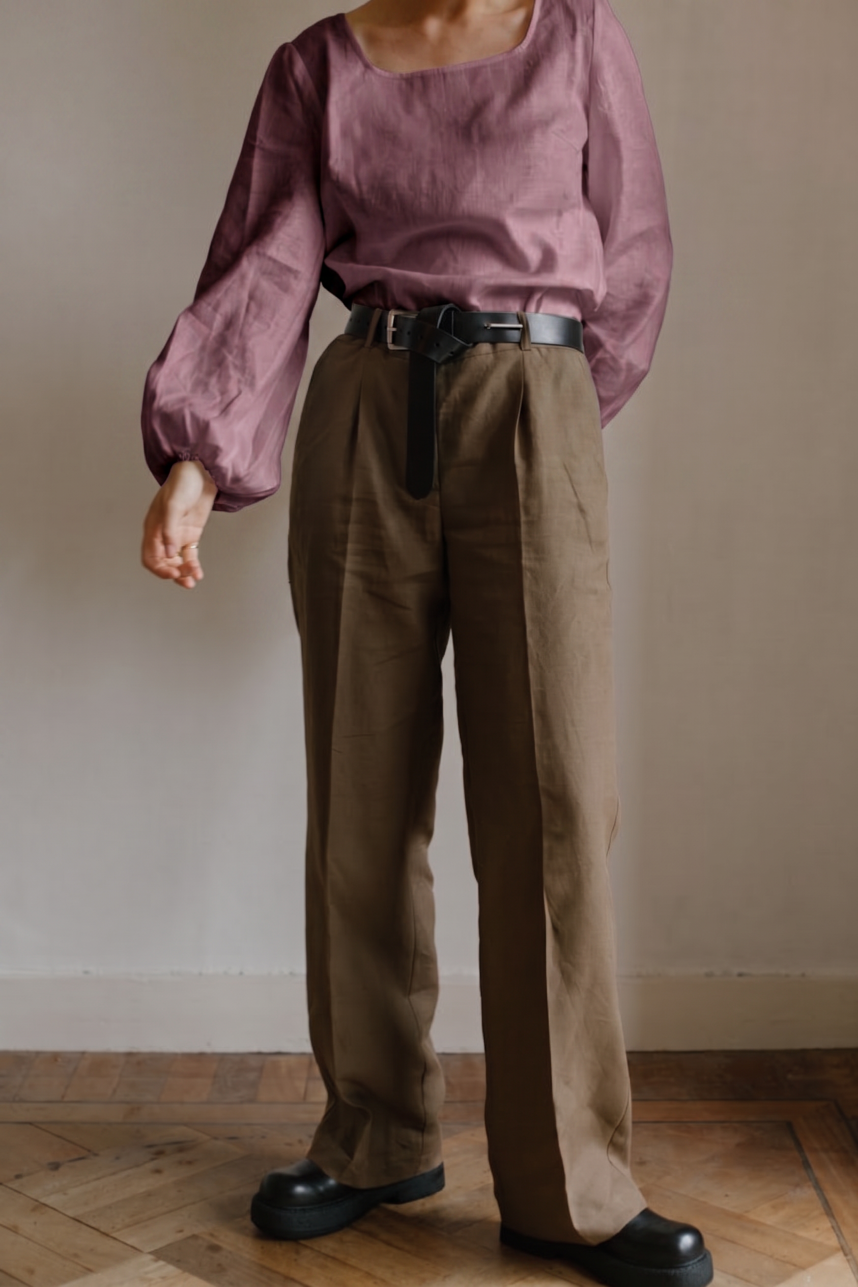 Sigourney Linen Blouse