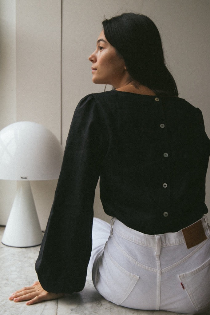 Sigourney Linen Blouse