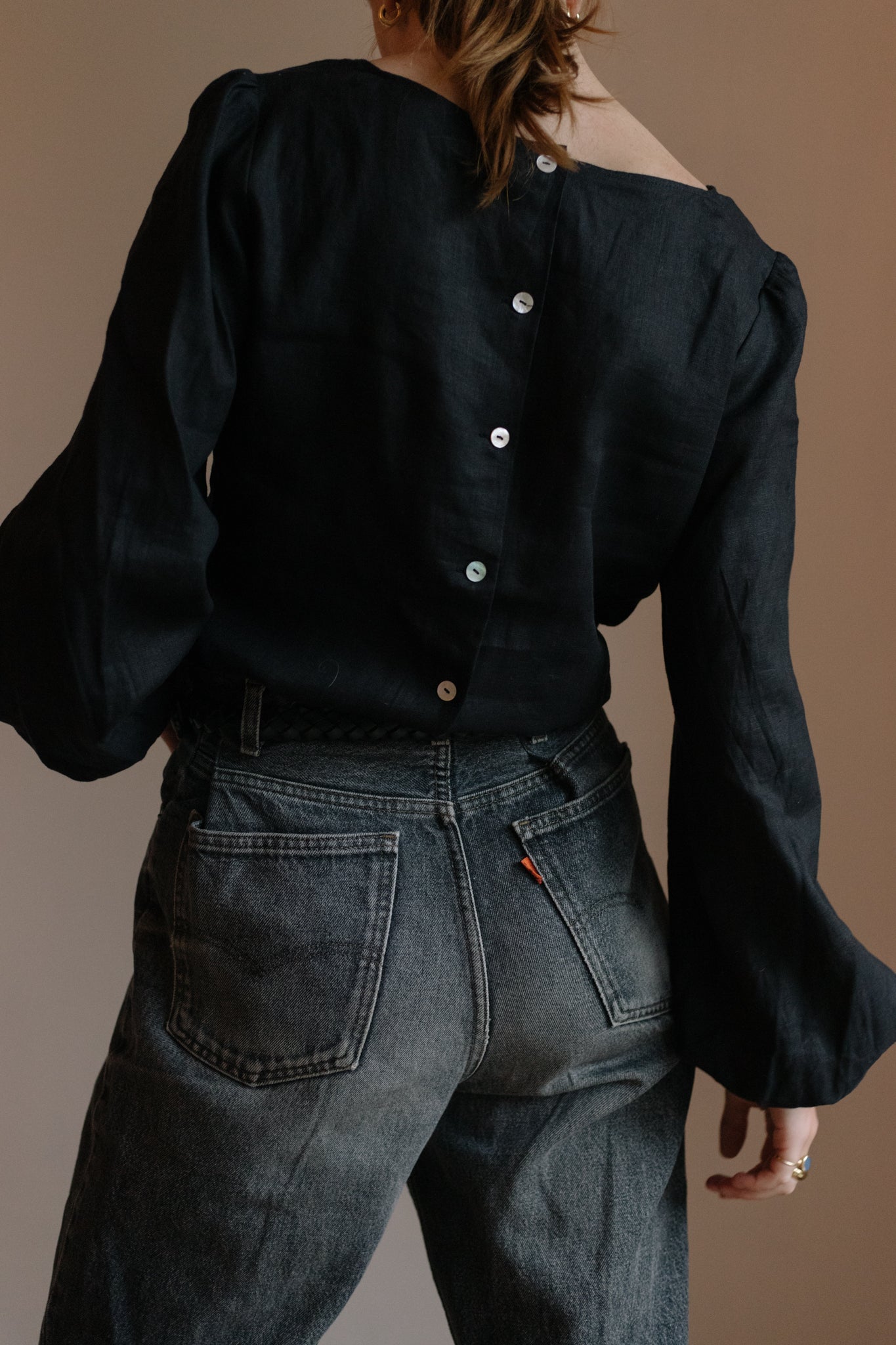 Sigourney Linen Blouse