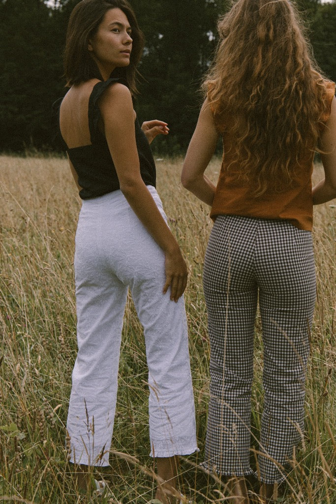 Camille Ruffle Pant
