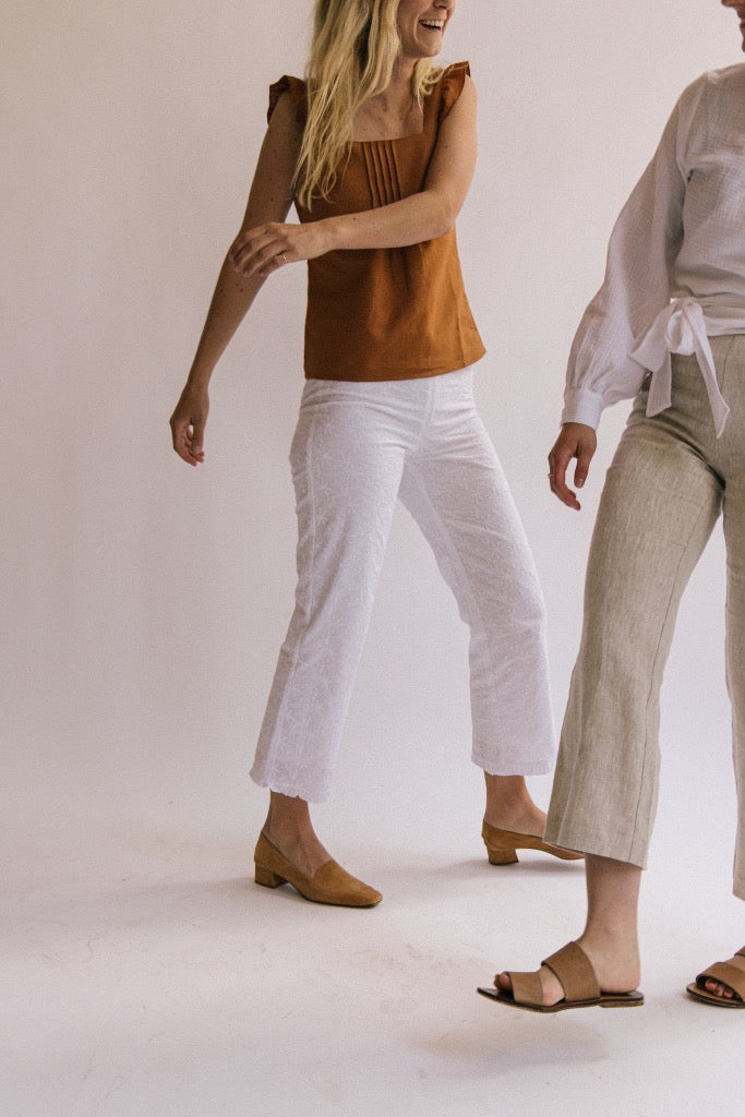 Camille Ruffle Pant