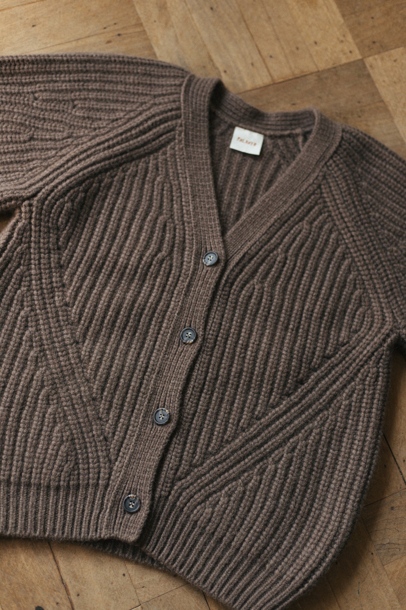 Juno Wool Knit Cardigan